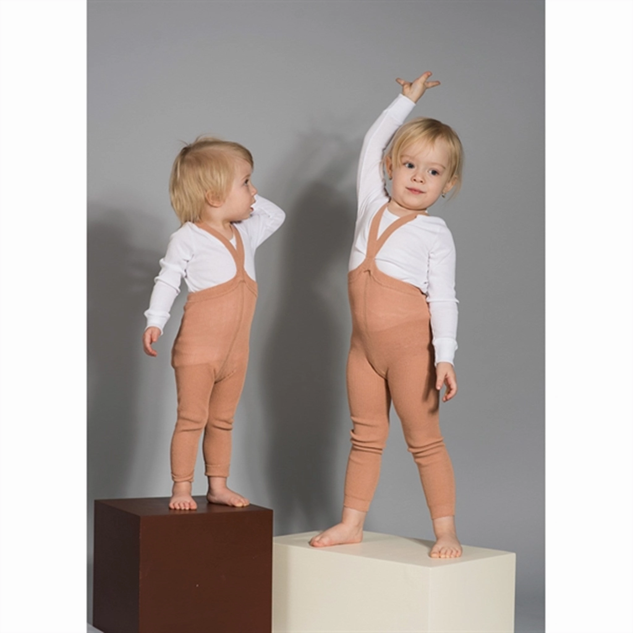 Seamless construction Studio Practice Maternity Wear Silly Silas Footless Tights Light Brown