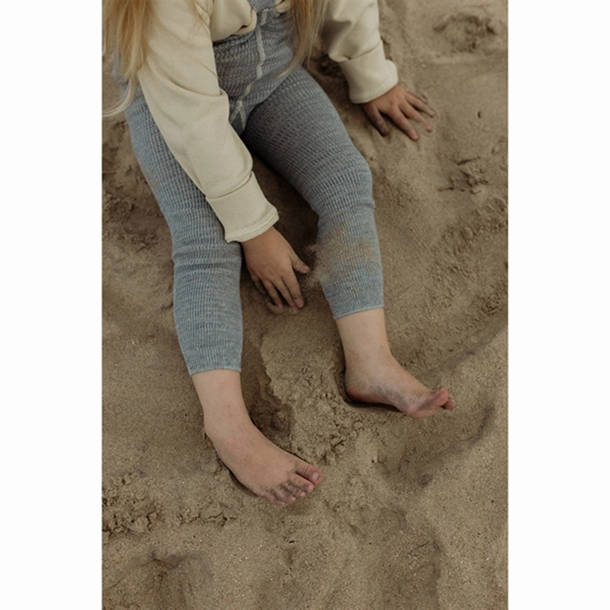 Silly Silas Footless Tights Marshmallow Sky Effortless Style Wear Fitness Lover Stretch Fit