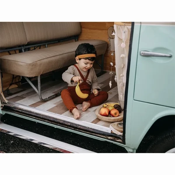 Ultimate Comfort Stretch Fabric Silly Silas Hippy Footless Tights Cinnamon