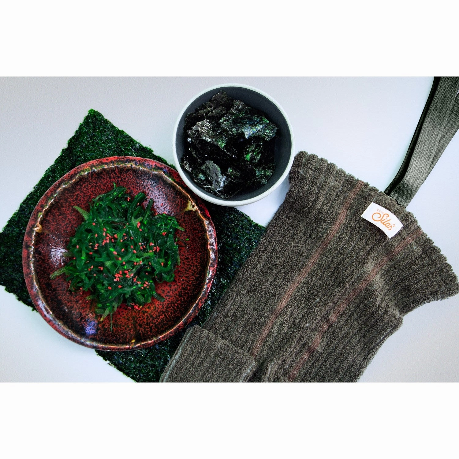 Postpartum Fit Daily Routine Silly Silas Seaweed Brown Granny Teddy Footless Tights