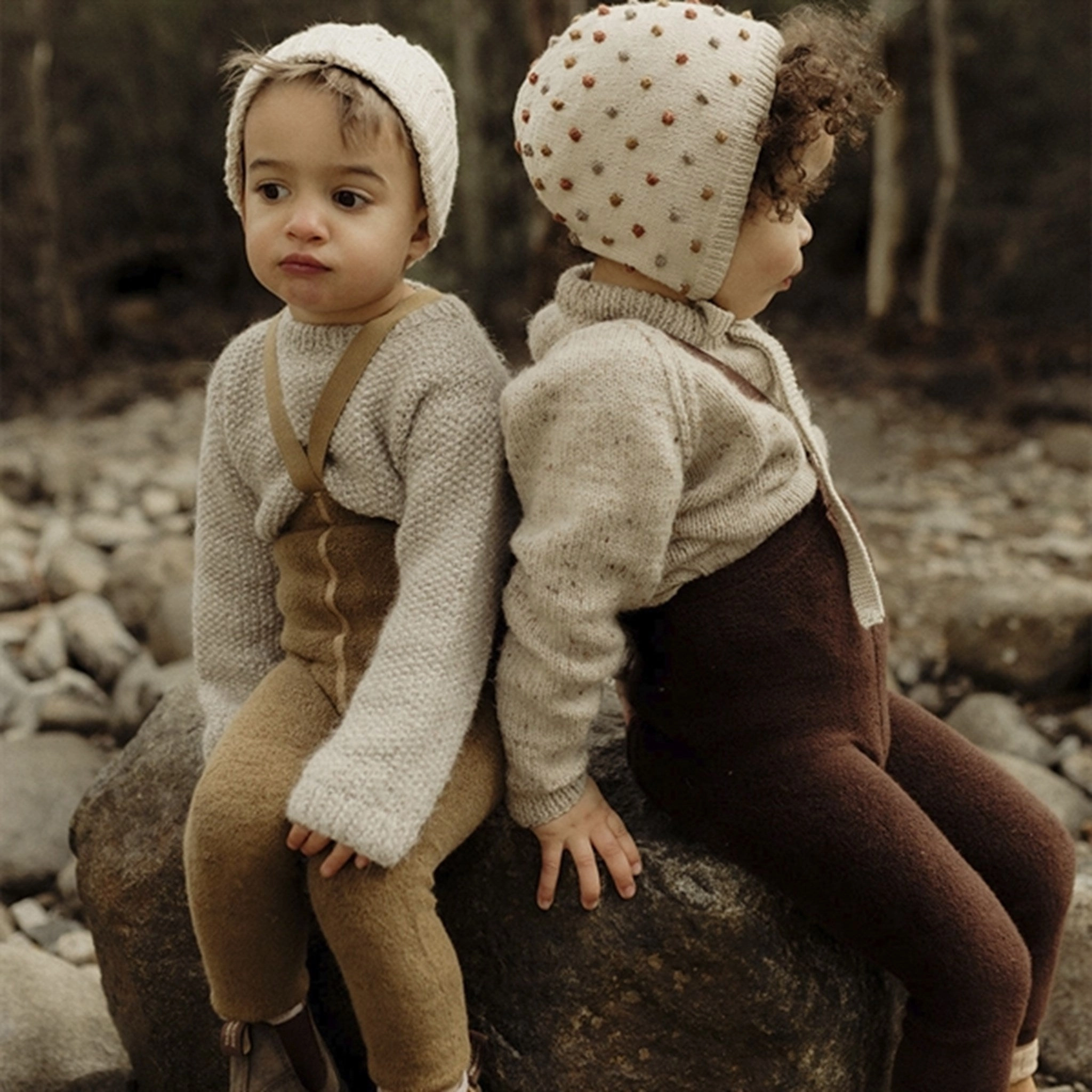 Feel Good Silly Silas Teddy Warmy Footles Tights Acorn Brown