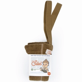 Pro Athlete Mesh Panel Non See Comfort Seeker Silly Silas Teddy Warmy Footles Tights Acorn Brown