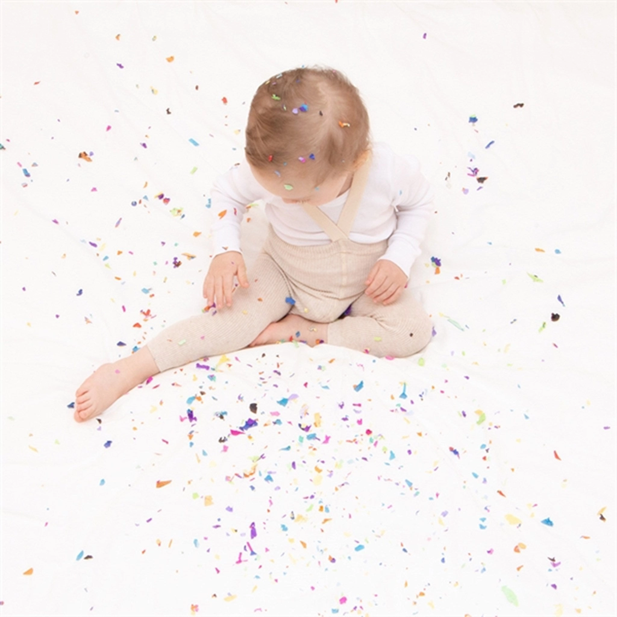 Silly Silas Wooly footless tights with braces Cream Blend No Pressure Thermal Warm Holiday Outfit