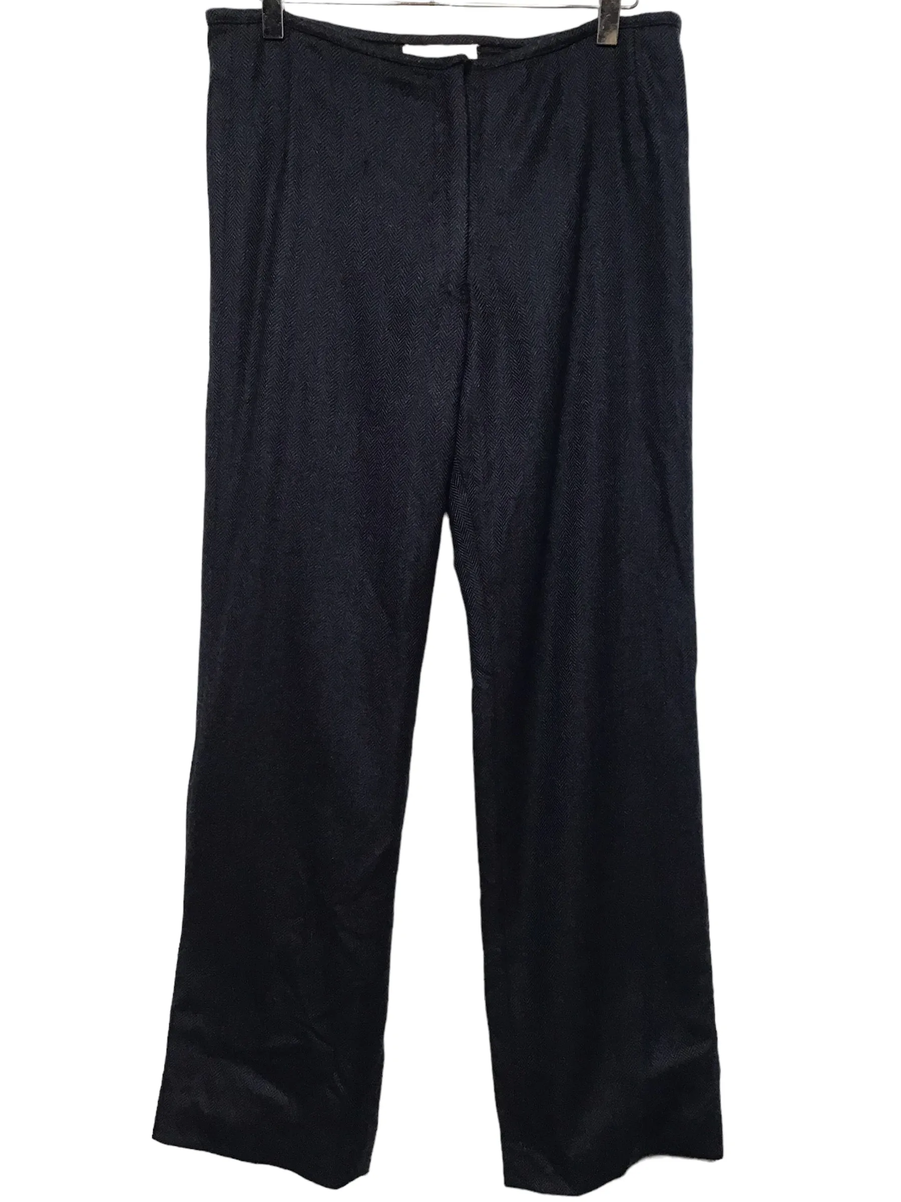 Effortless Style Silvia Pacella Woollen Trousers (Size L)