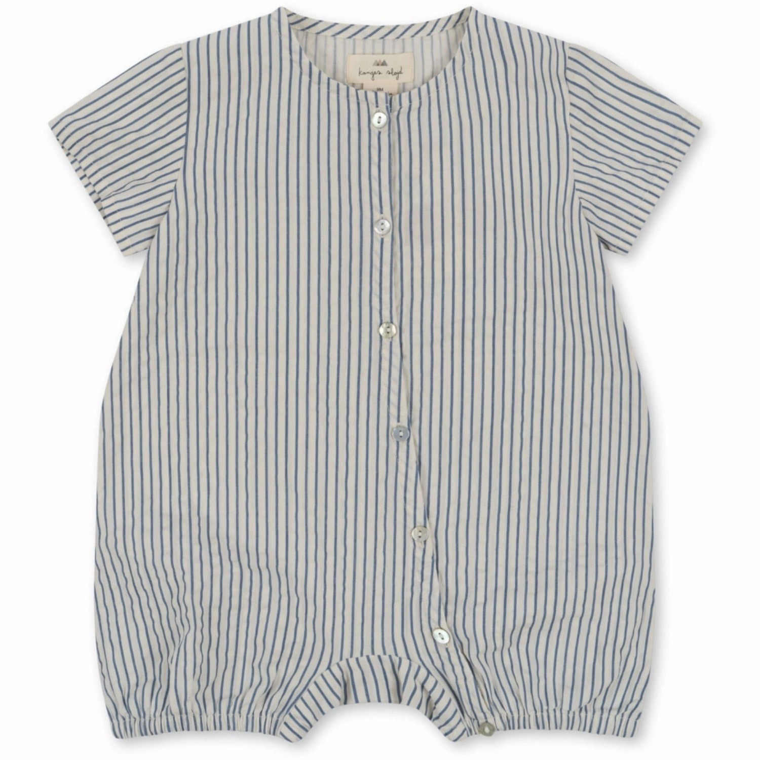 Relaxed Indoor Bold Youth Konges Sl?jd Stripe Bluie Ace Romper