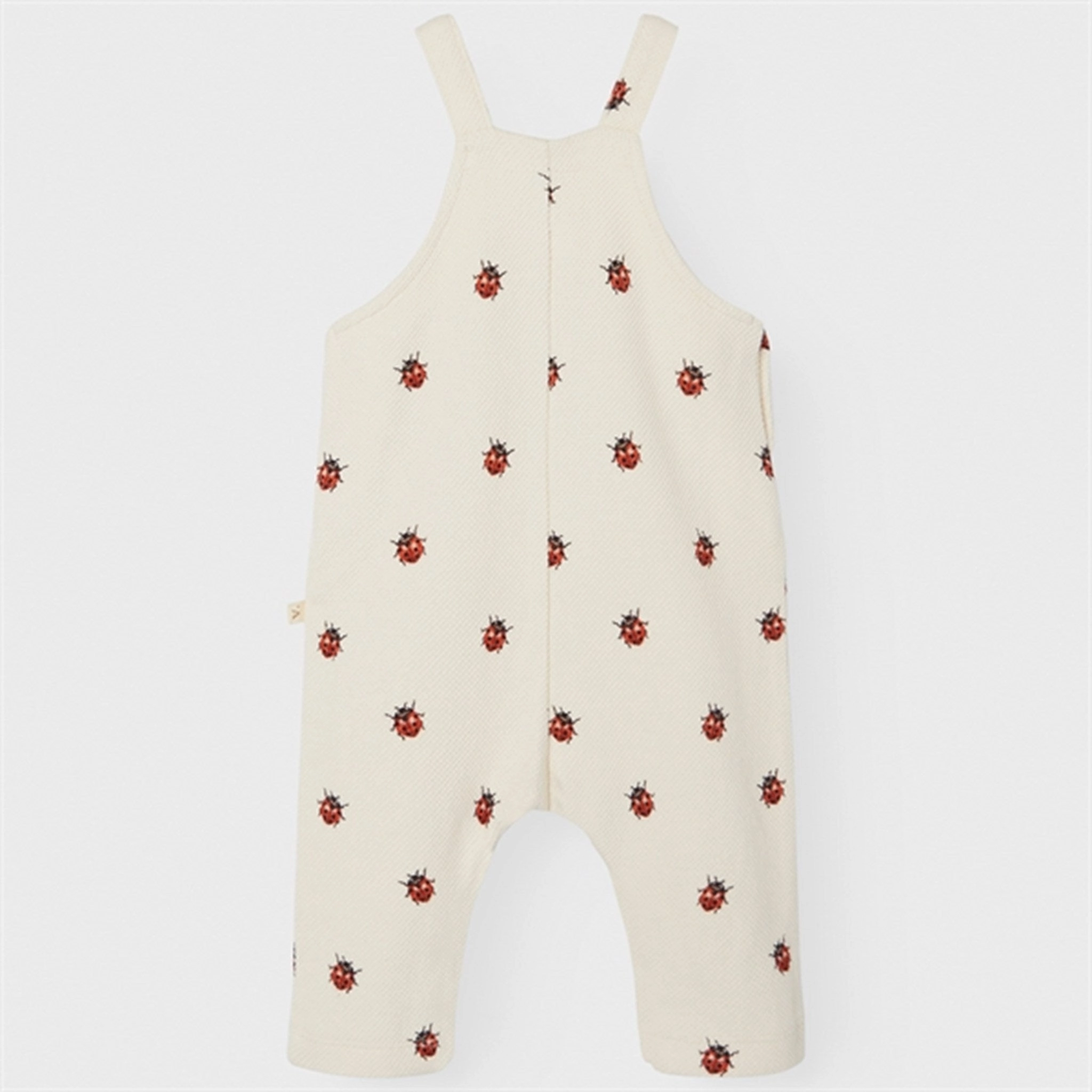 Lil'Atelier Whitecap Gray Ladybugs Ronja Sweat Overalls Timeless Wear LightweightDesign