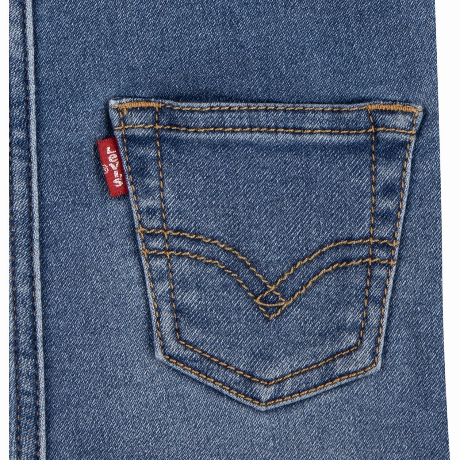 Levi's The Big Cheese No Destruction My First Overall AntiStaticFinish Durable Stitching