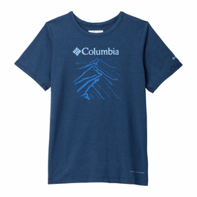 Ultimate Fit Eco Friendly Material Columbia Tech Trail Graph T-Shirt Junior