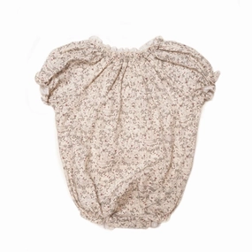 Huttelihut Emily Hut Print Romper Eucalyptus Luxury Neutral Vintage Unique