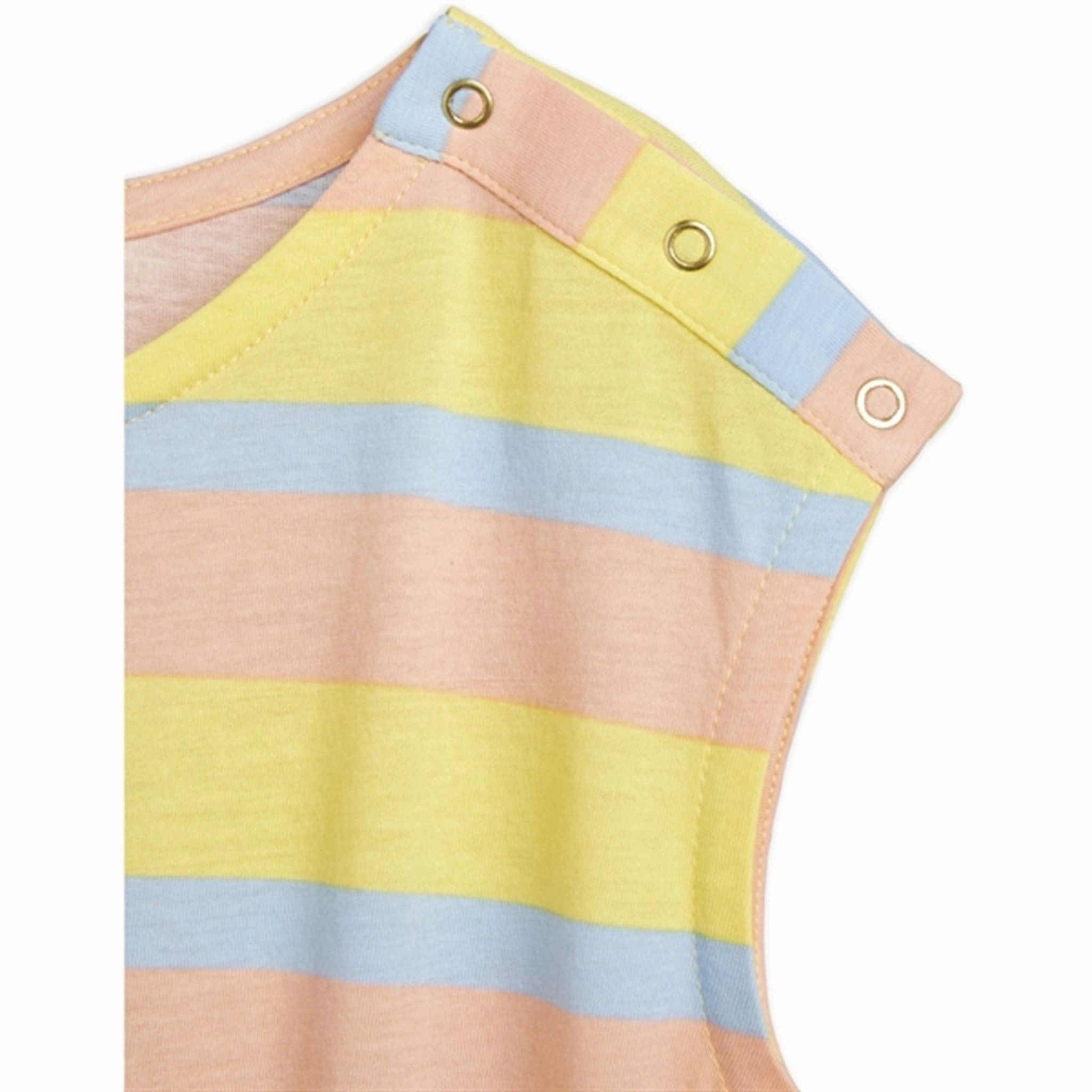 Wedding Youth Outdoor Office Mini Rodini Pastel Stripe Summersuit Multi
