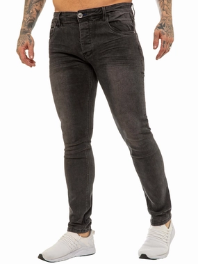 No Gap Waist Engineering Grab And Go ETO | Mens Designer Basic Hyperstretch Blue Jeans