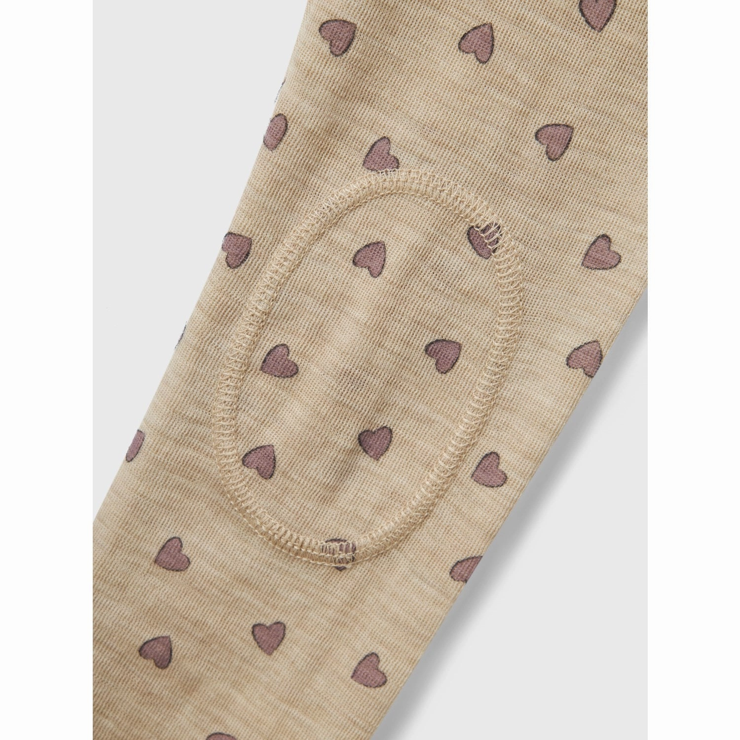 sculpted look Name It Pure Cashmere Wang Wool Rib Legging AOP