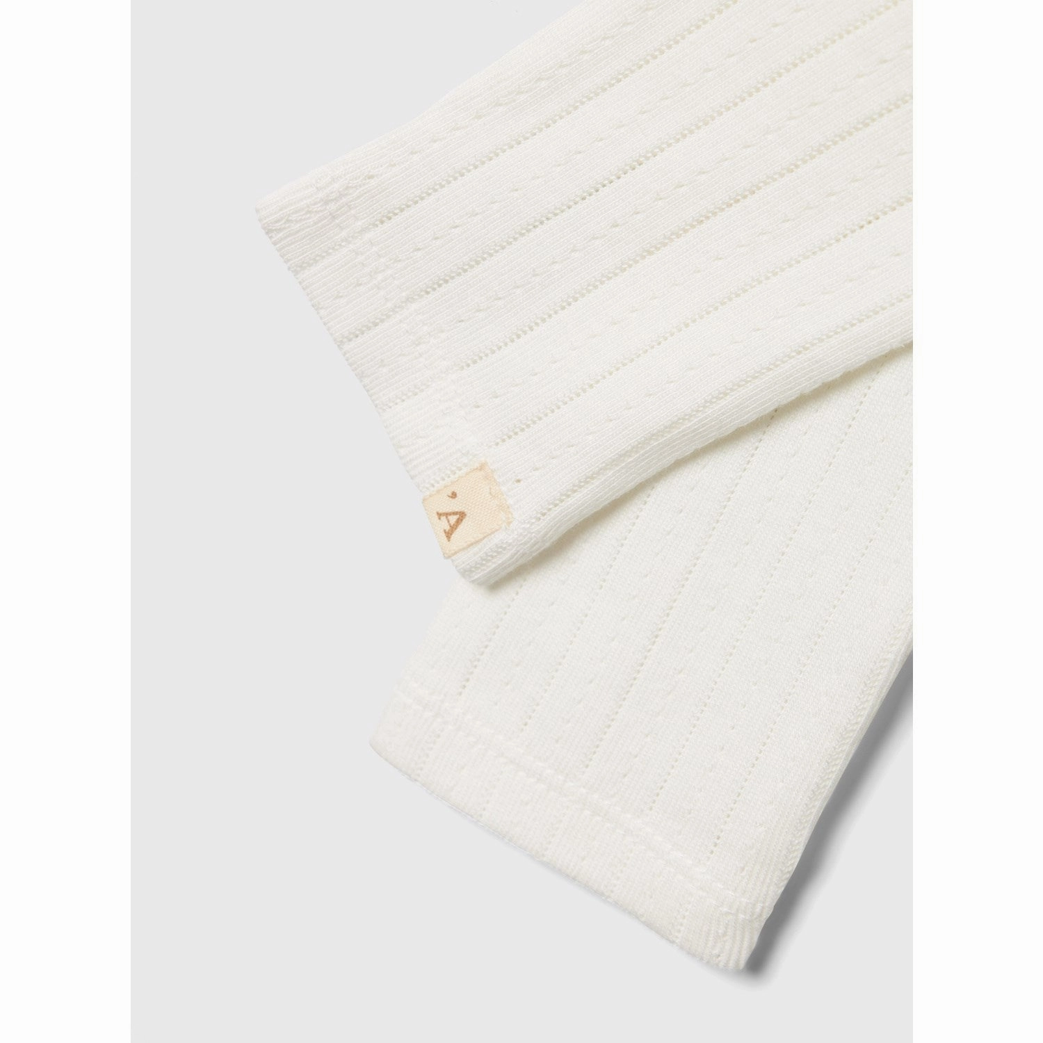 Lil'Atelier Coconut Milk Rachel Nis Slim Leggings Noos Breathable Fabric For Men Sleek Design