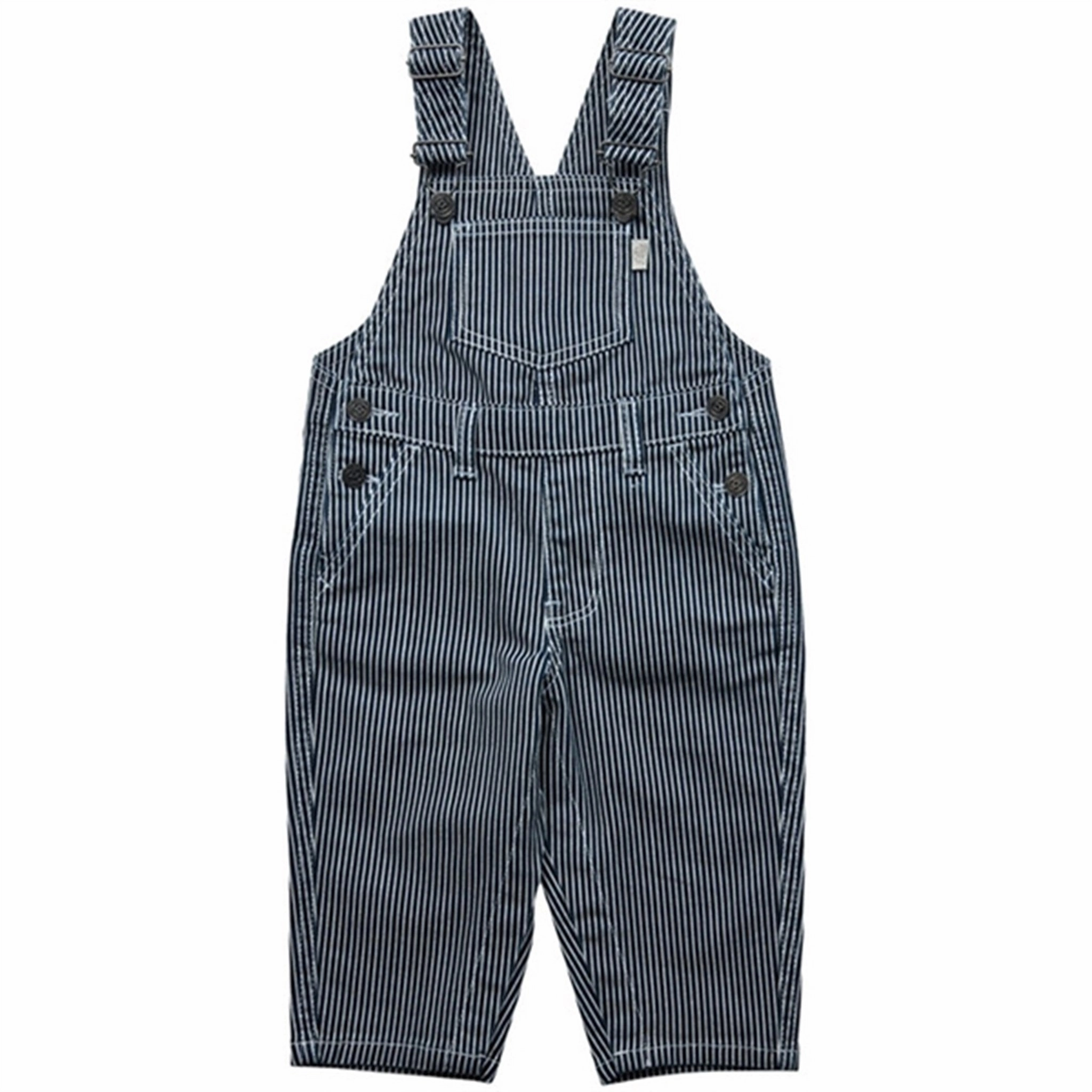 Effortless Look Sofie Schnoor Blue Striped Overall