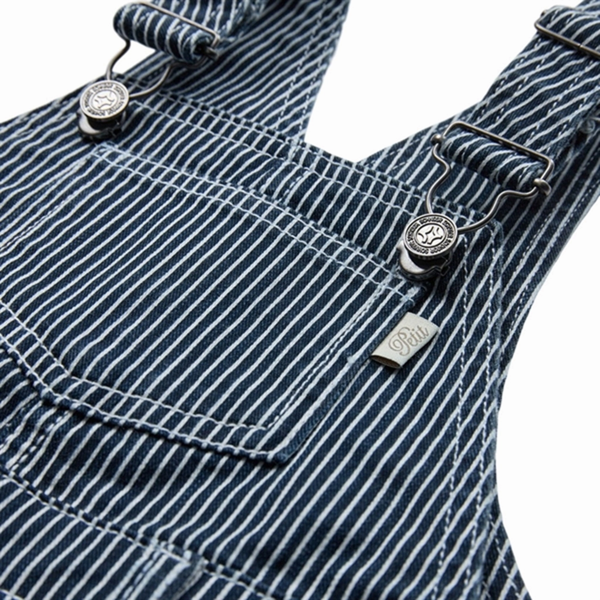Sofie Schnoor Blue Striped Overall High Durability Thread Soft Lining