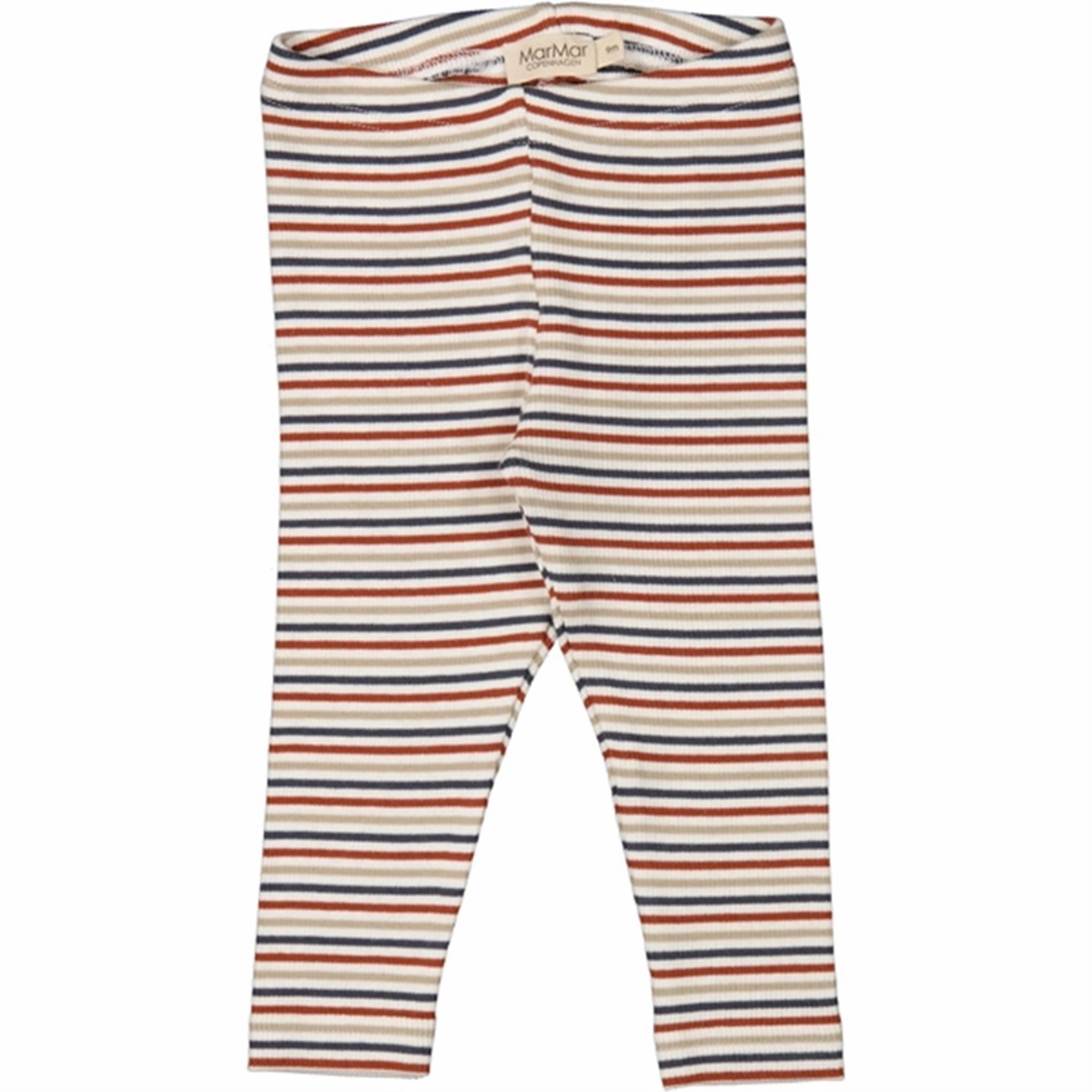 MarMar Modal Rib Stripe Mix Leggings Light Fit Outdoor Lover Home Lounge