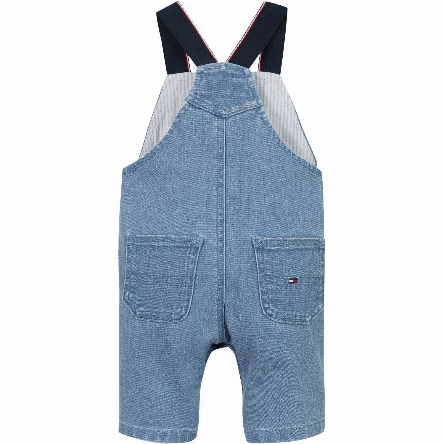 Four Way Stretch Tommy Hilfiger Denim Medium Denim Dungaree
