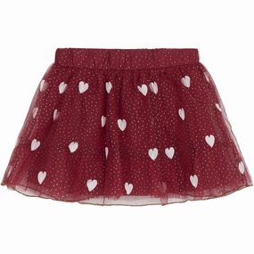 A Line Silhouette Hust & Claire Teaberry Ninna Skirt