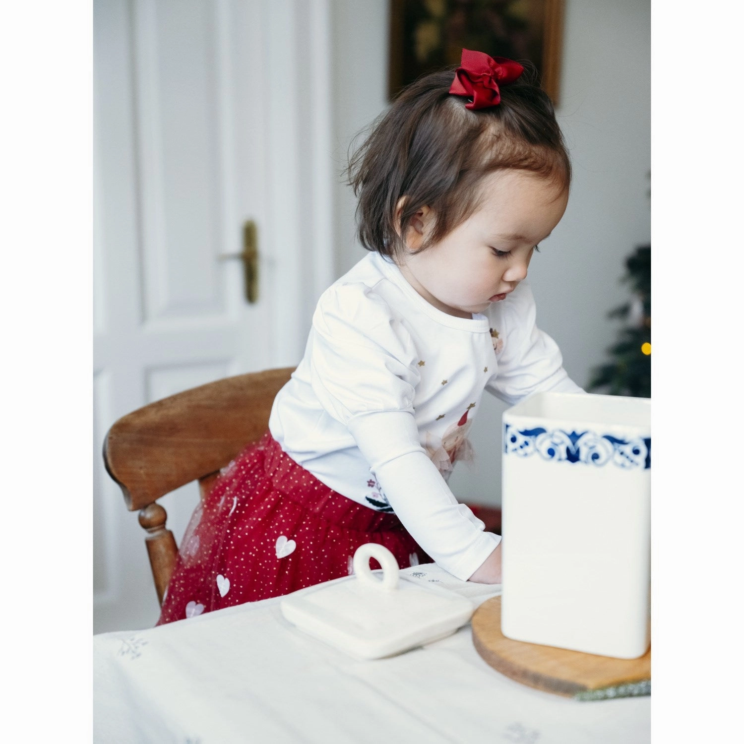 Hust & Claire Teaberry Ninna Skirt Chill Tones Erasable Crease