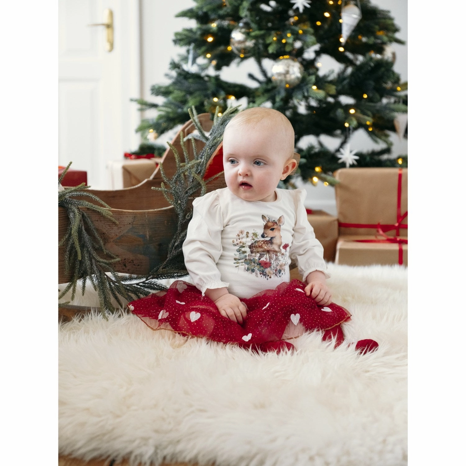 Hust & Claire Teaberry Ninna Skirt Minimal Look