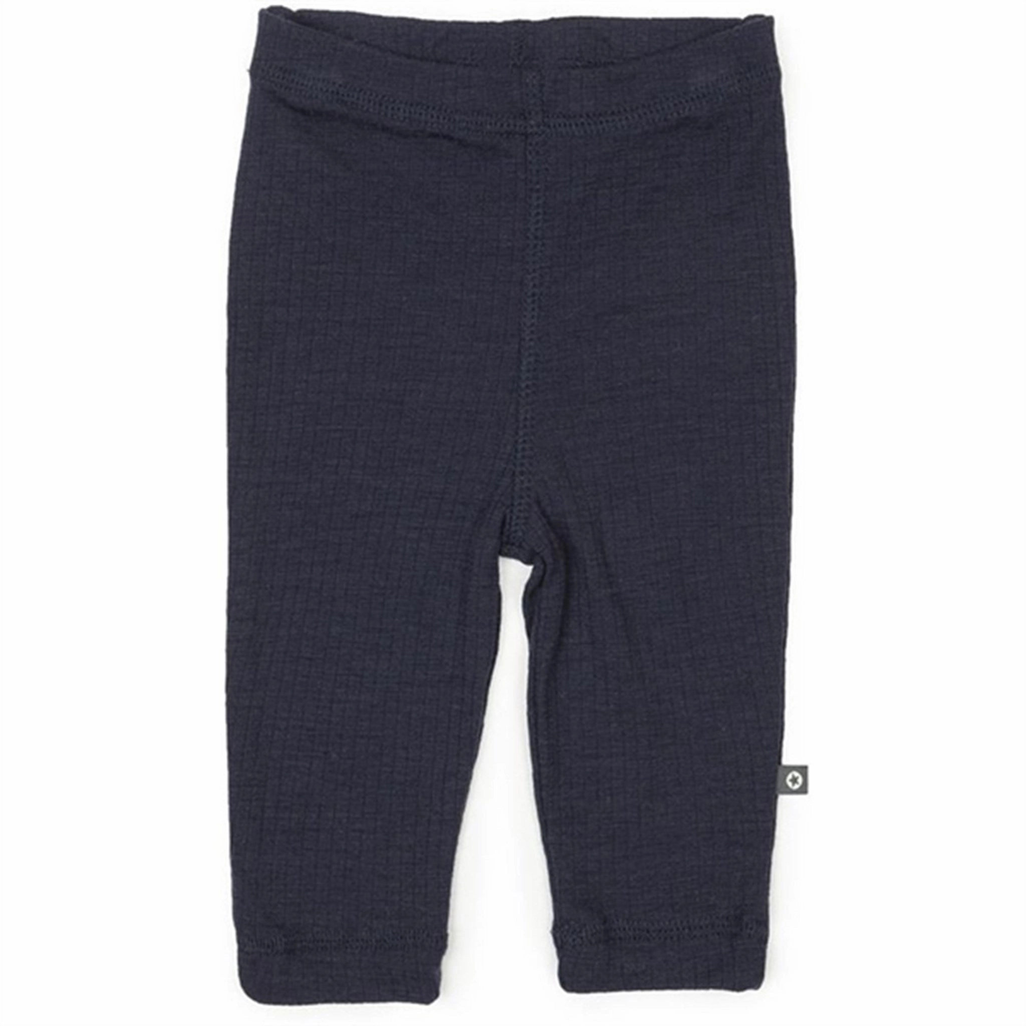 Chic Fit Speed Ready Smallstuff Wool Drop Needle Leggings Navy