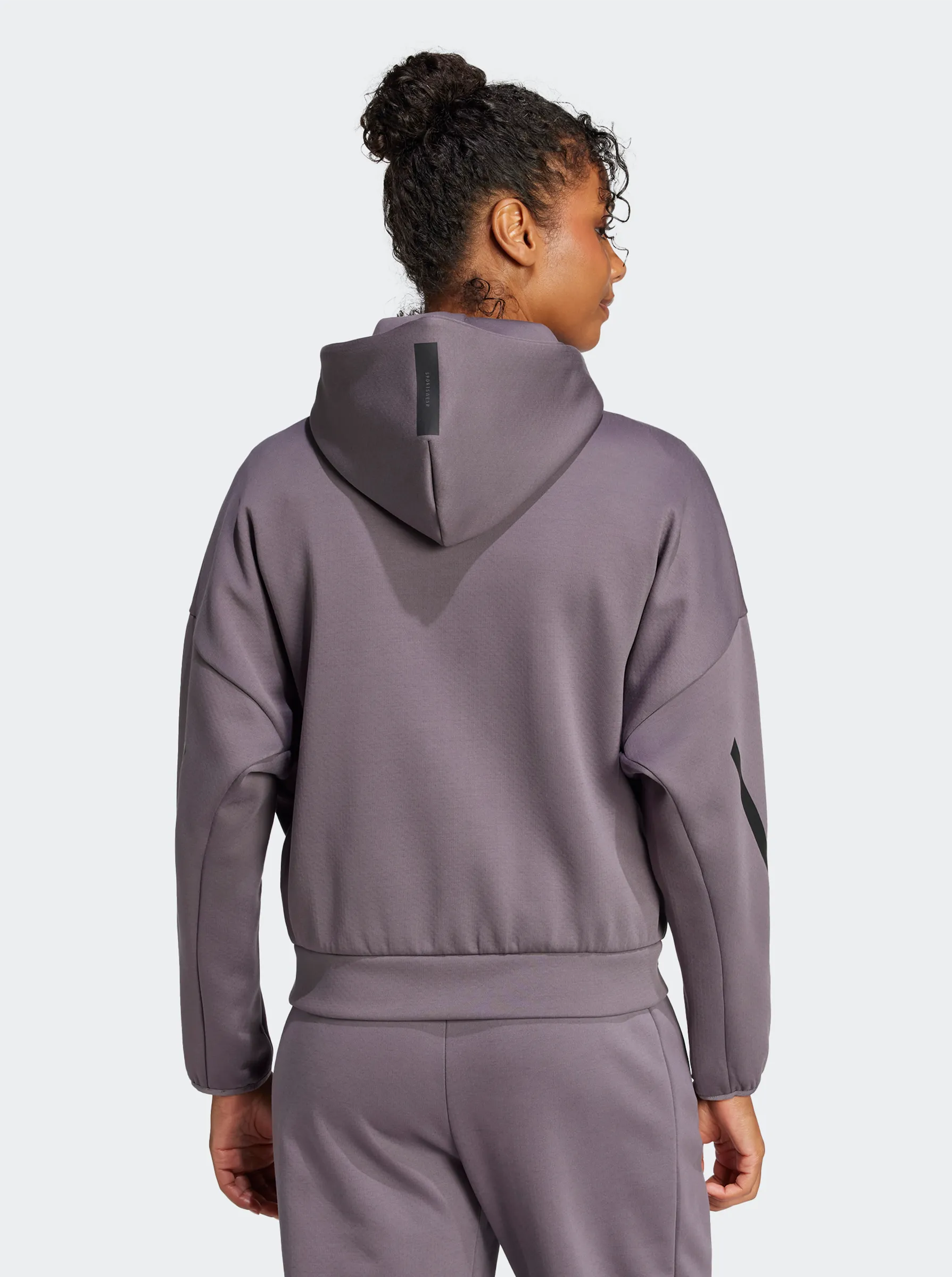 Z.N.E. Full-Zip Hoodie Modern Aesthetic train journey