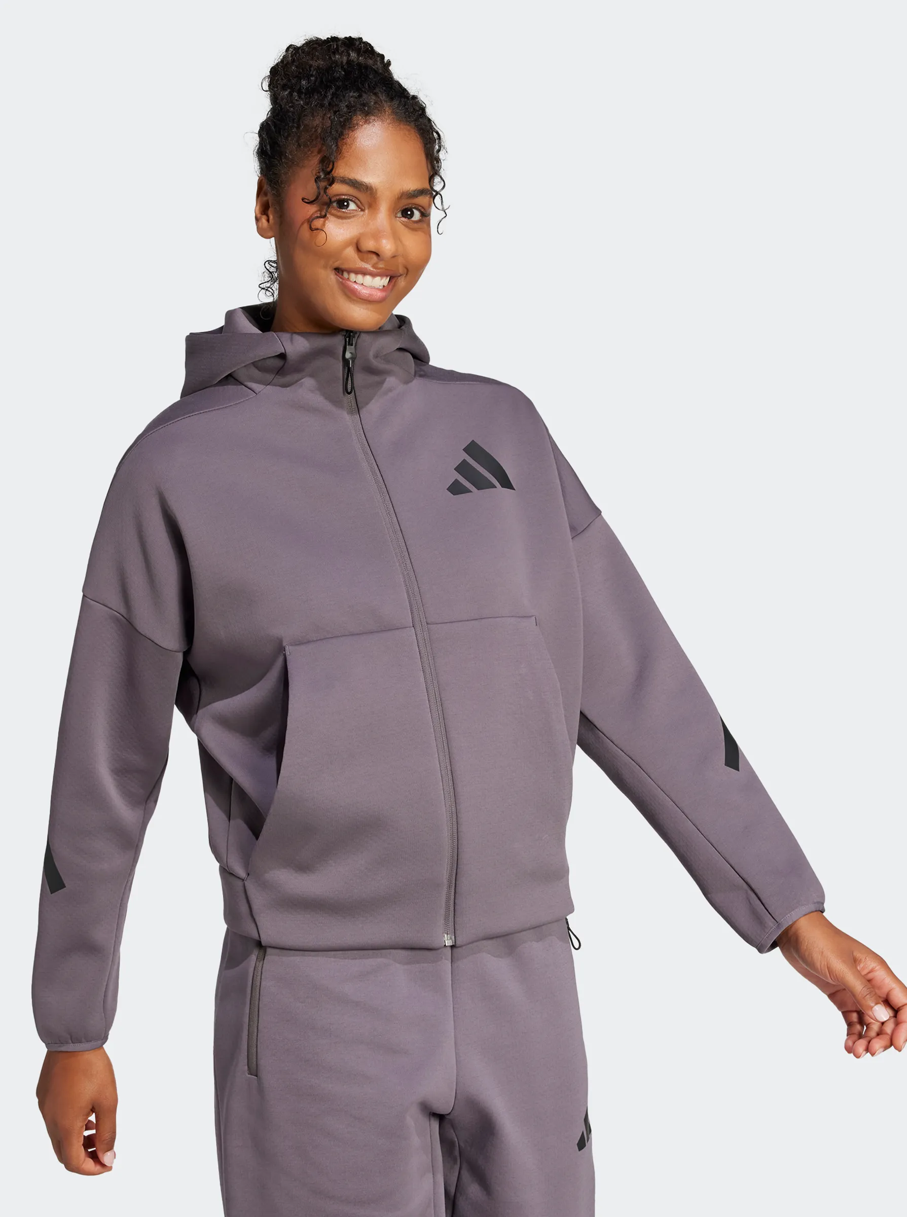 Z.N.E. Full-Zip Hoodie Warm Street