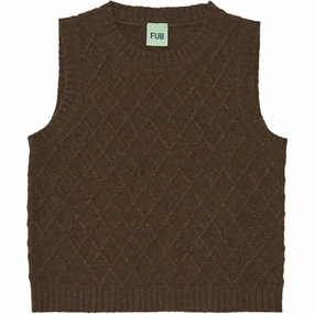 FUB Lambswool Vest Amber Party