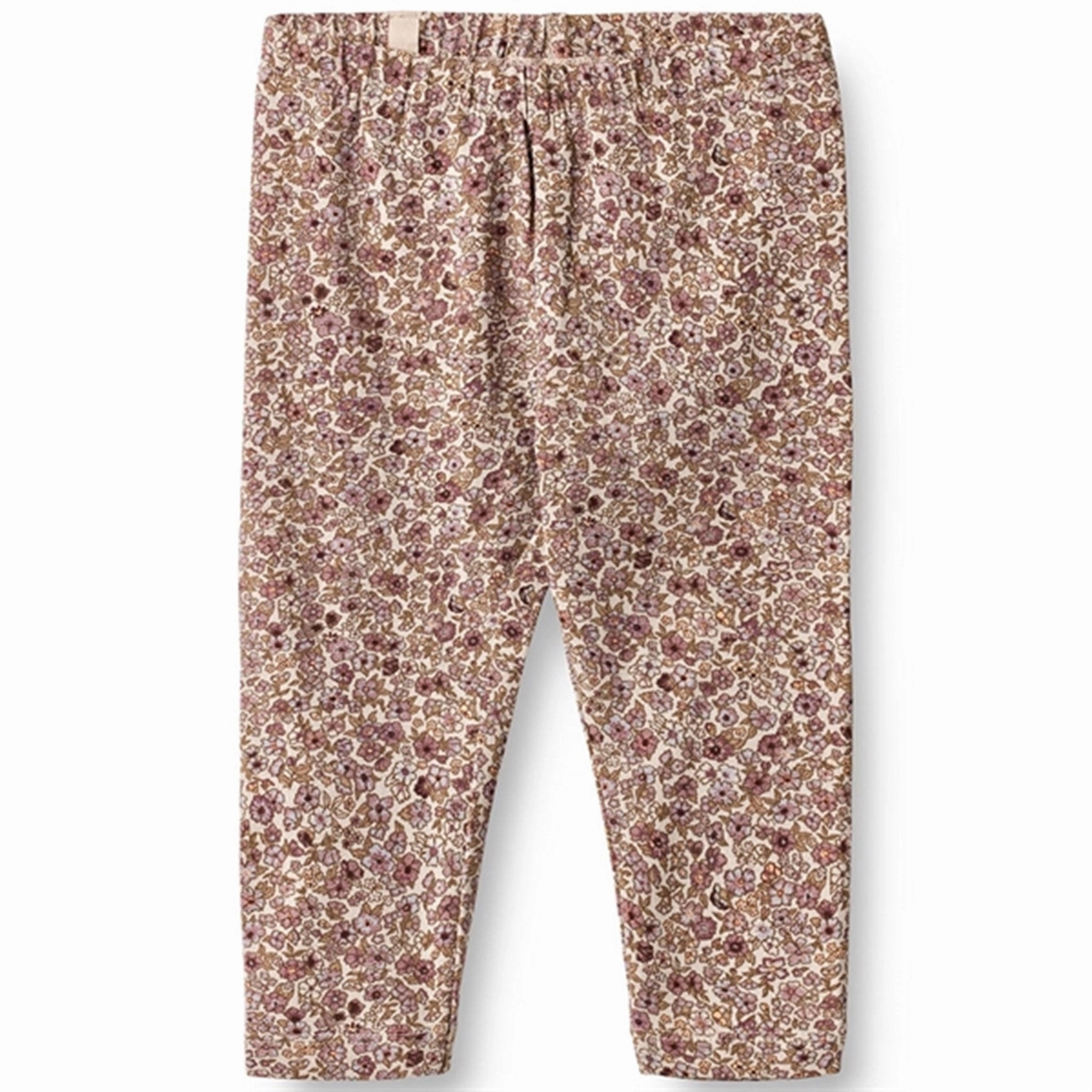 Smart Comfort Clean Style Wheat Grey Rose Flowers Jules Jersey Leggings