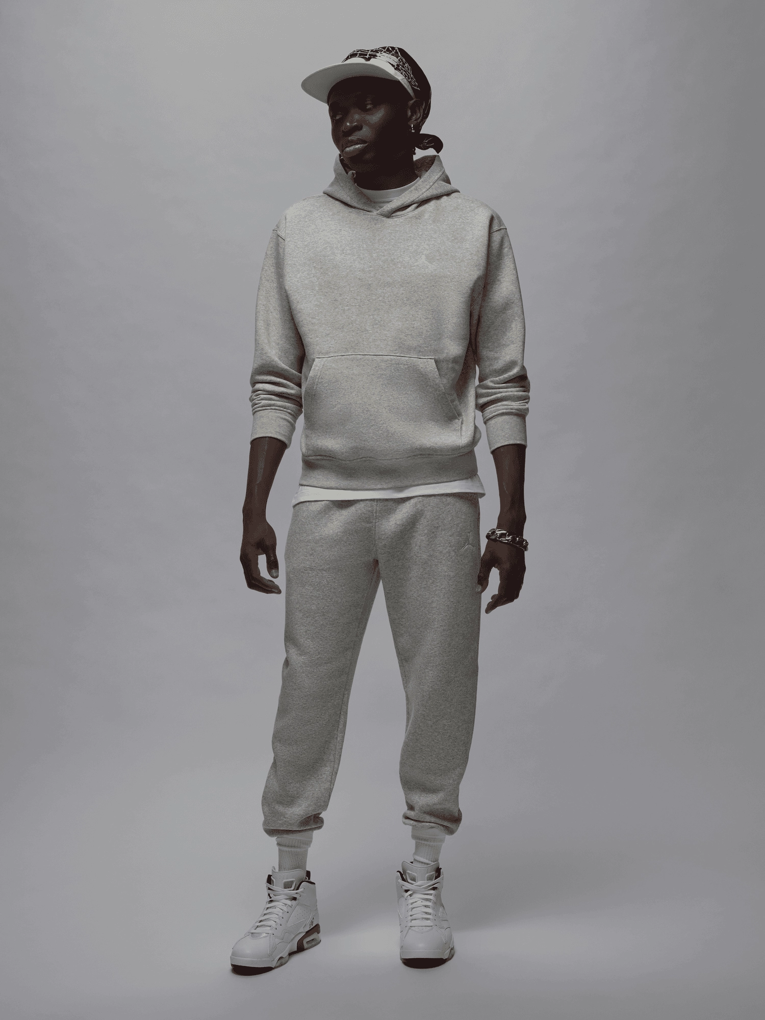 Classic Style Bat like Jordan Brooklyn Fleece Hoodie