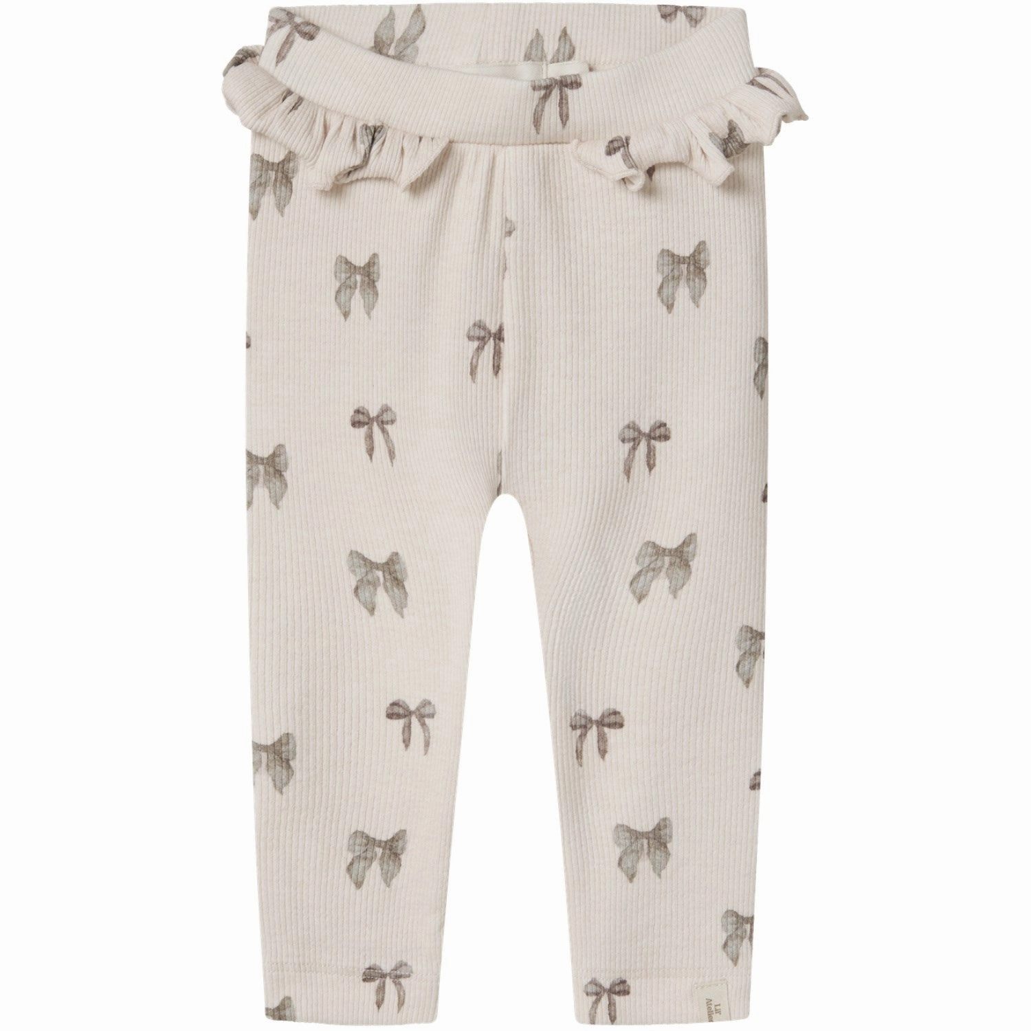 Effortless Wear Lil'Atelier Silver Peony Bow Nbfgavo Efi Slim Leggings Lil Noos