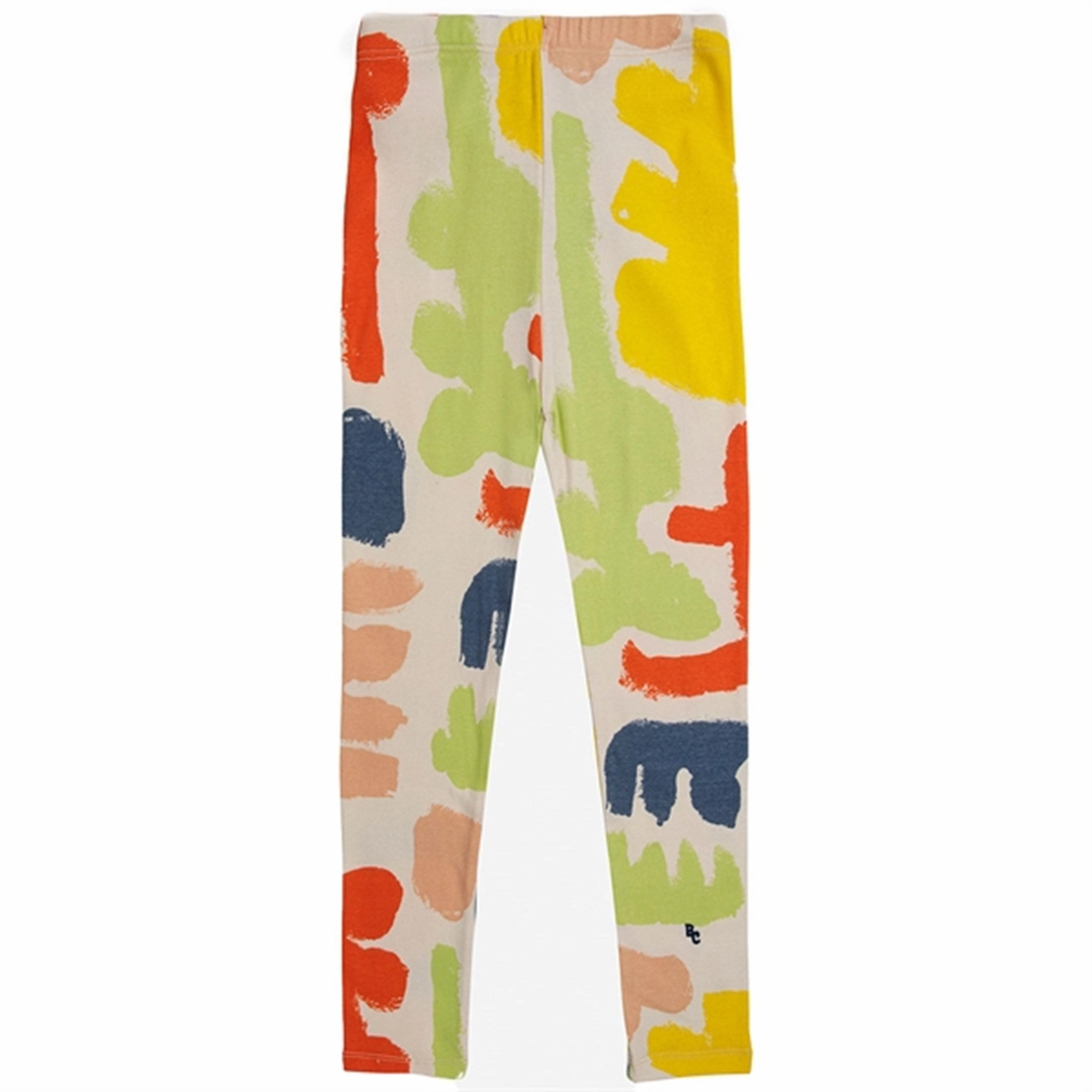 Four Way Daily Routine Lightweight Material Unisex Style Bobo Choses Carnival All Over Leggings Offwhite