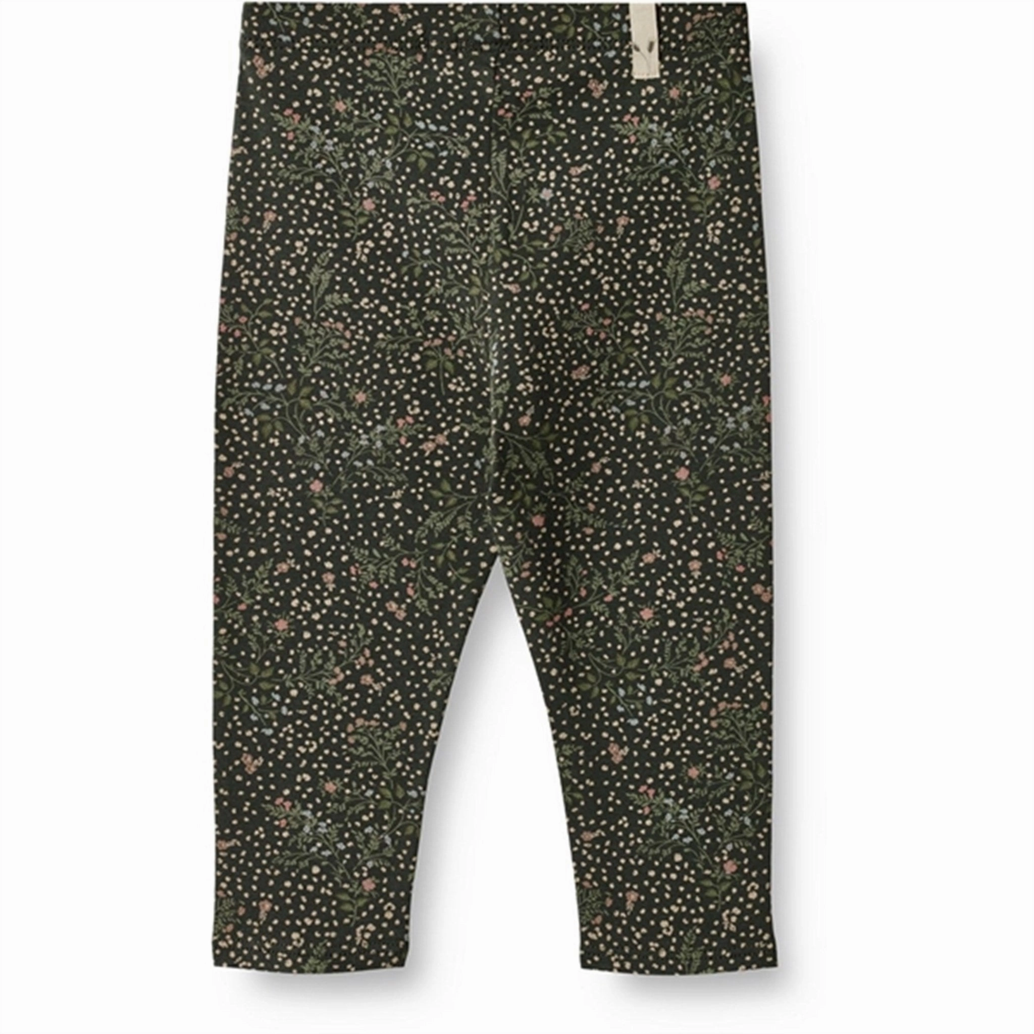 Wheat Black Coal Small Flowers Jersey Leggings Jules Squat Proof Morning Stretch