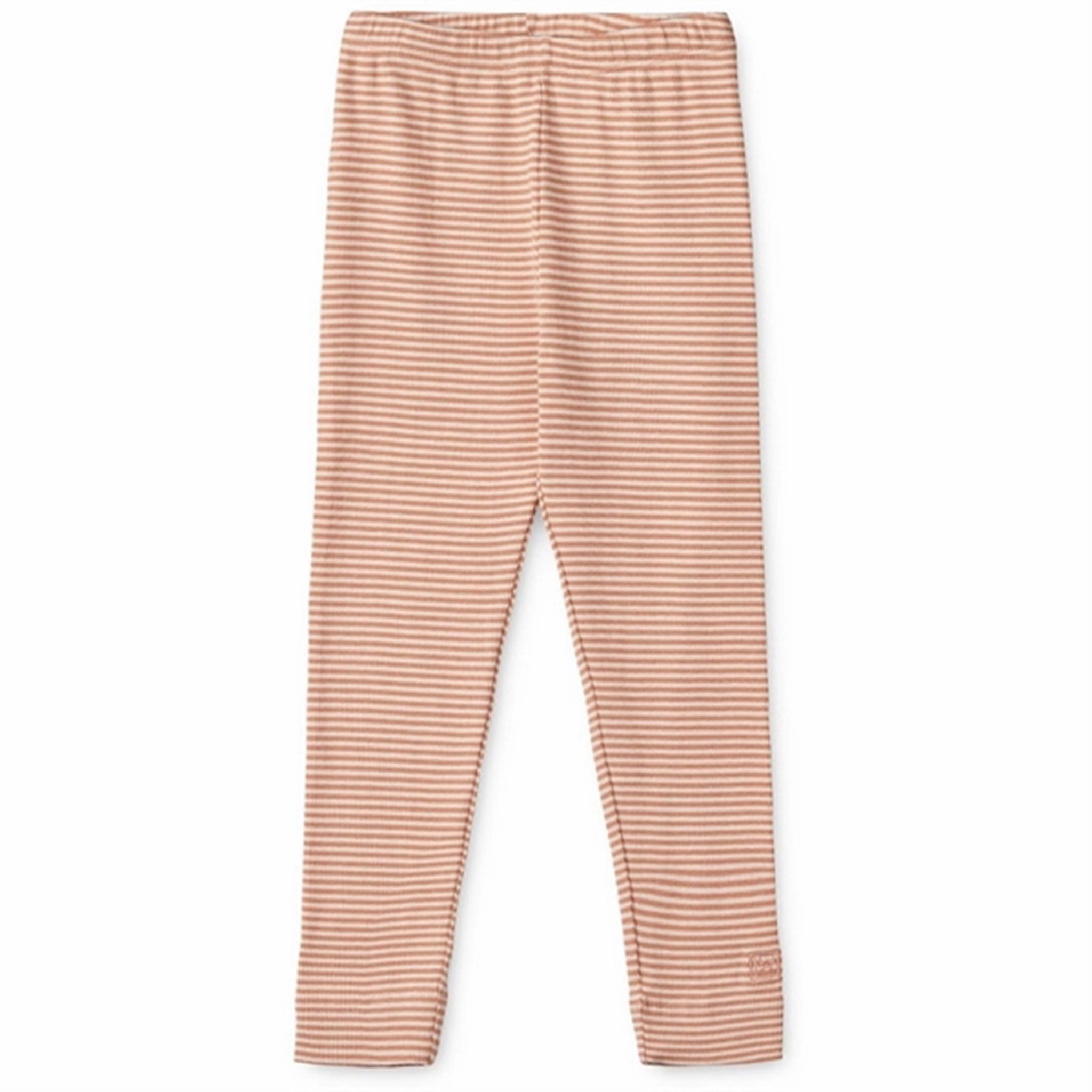 Athletic Fit Liewood Y/D Stripe Tuscany Rose/Sandy Marien Stripe Rib Leggings