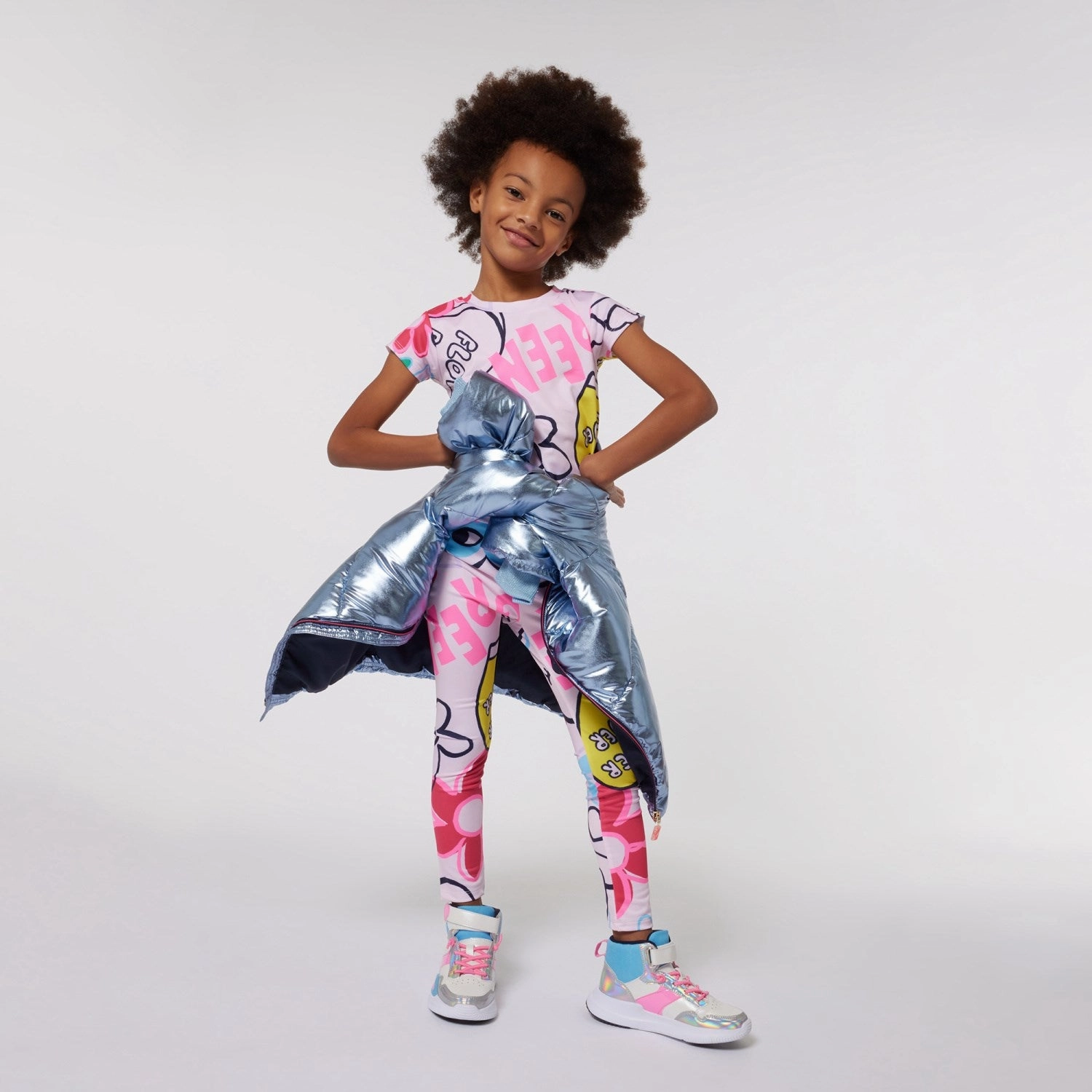 Slim Fit Wear Billieblush Multicoloured Legging