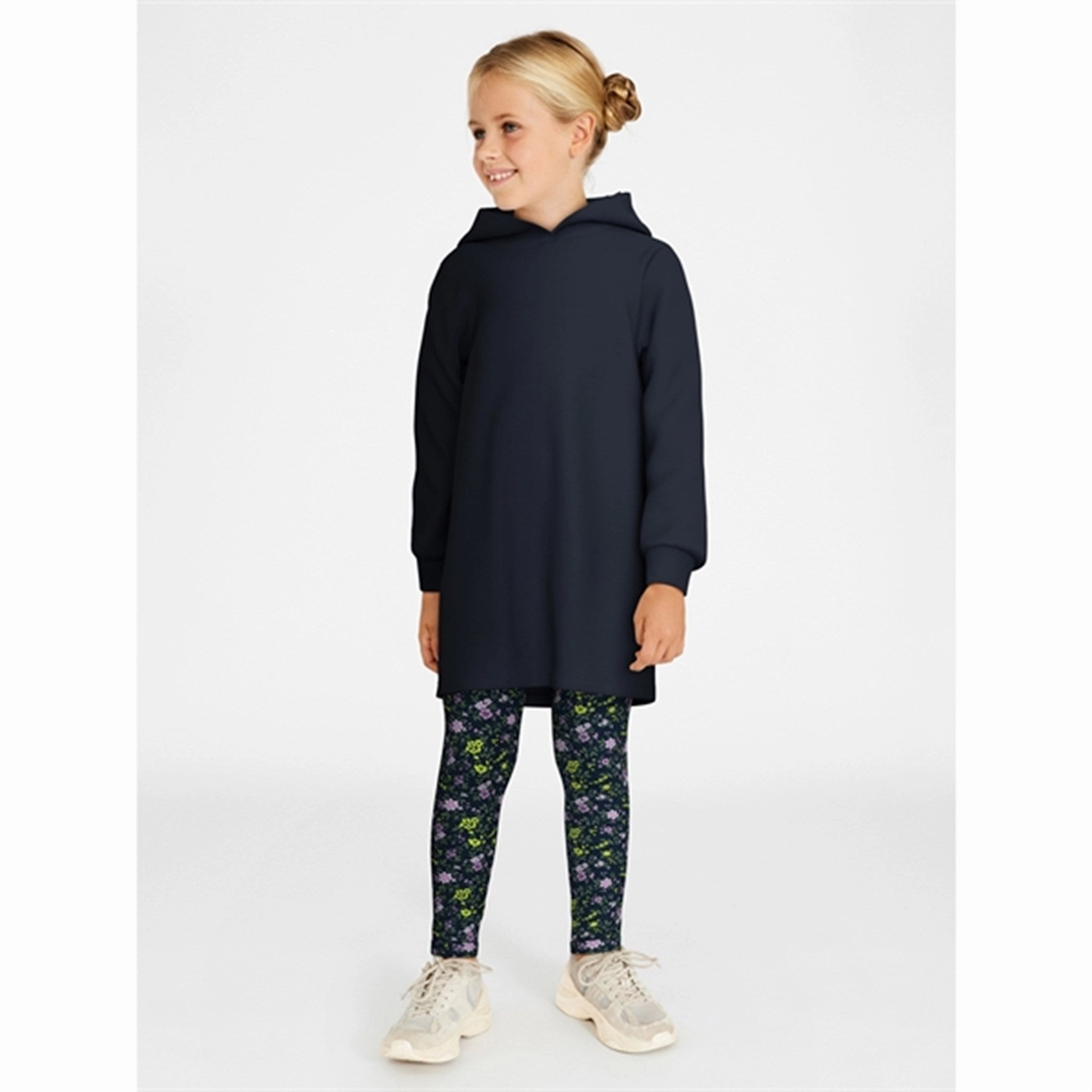 Name it Dark Sapphire Vivian Leggings AOP Smooth Compression Active Stretch