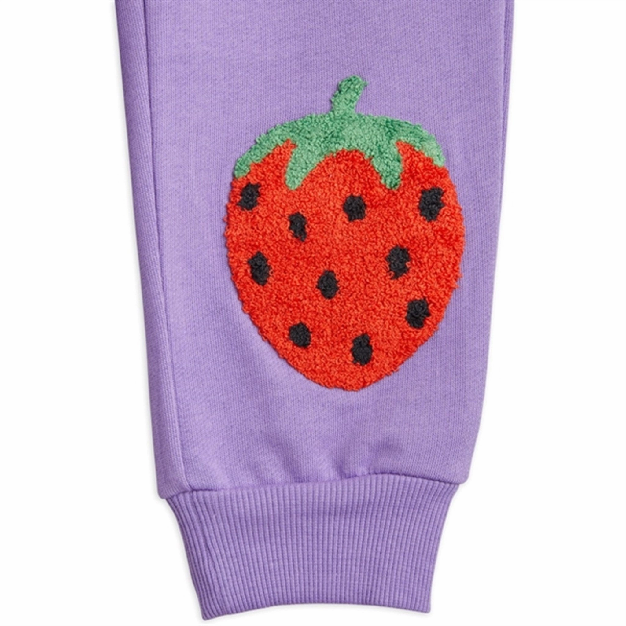 wallet Mini Rodini Strawberries Emb Sweatpants Purple