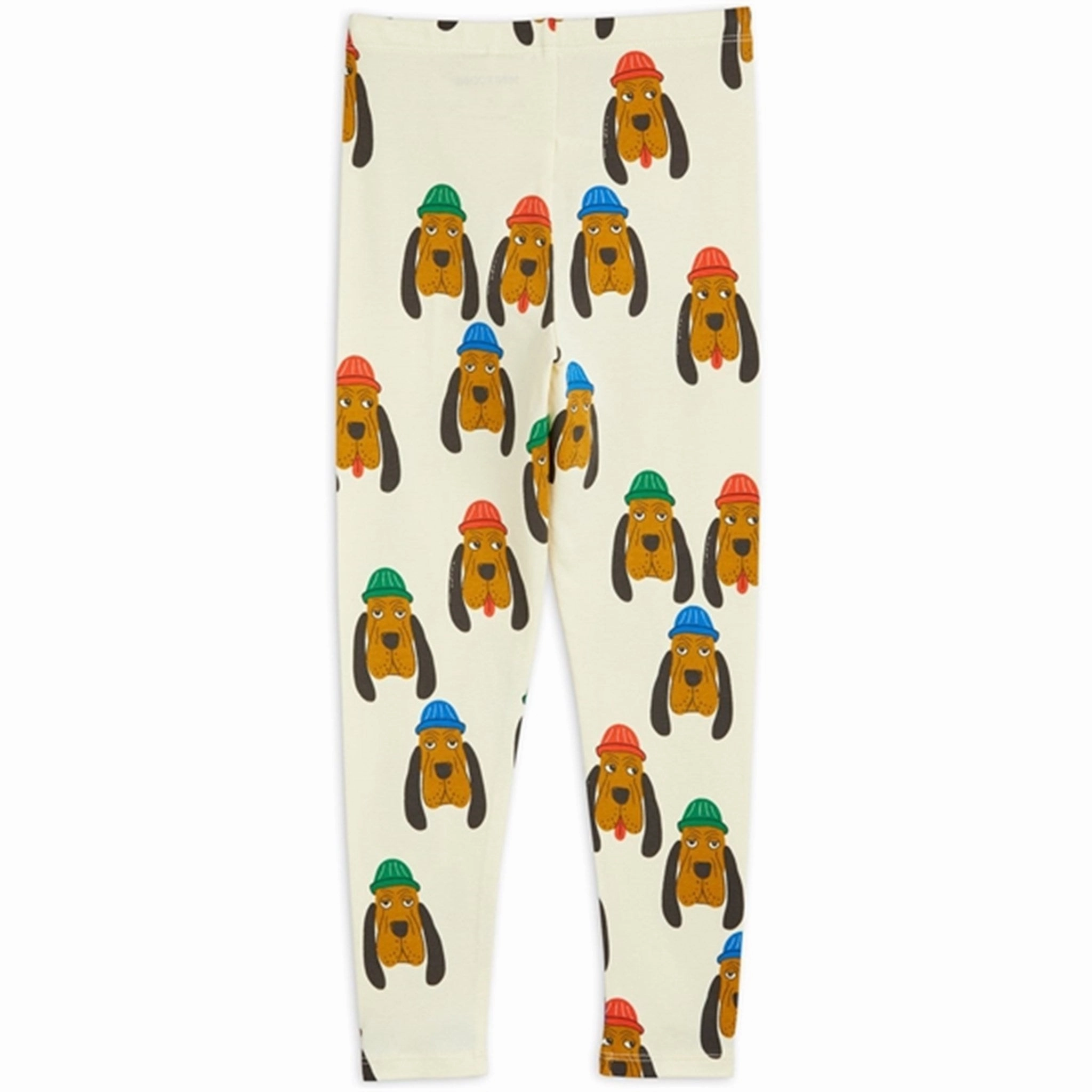 Perfect Fit Design Slim Fit Wear Mini Rodini Bloodhound Aop Leggings Offwhite