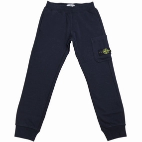 Stone Island Navy Blue Sweat Bottoms Tactical Durability
