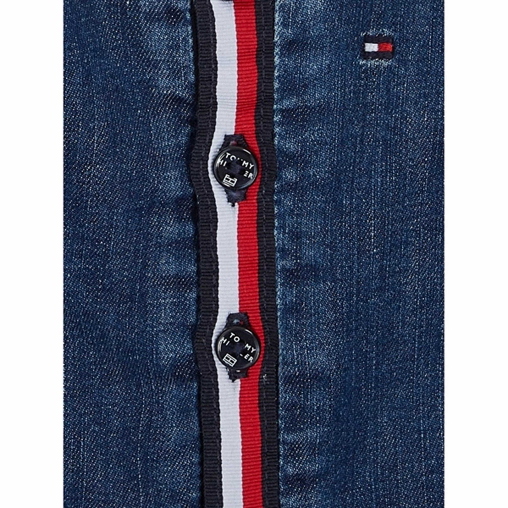 Tommy Hilfiger Baby Dungaree Set Desert Sky Wrinkle Resistant