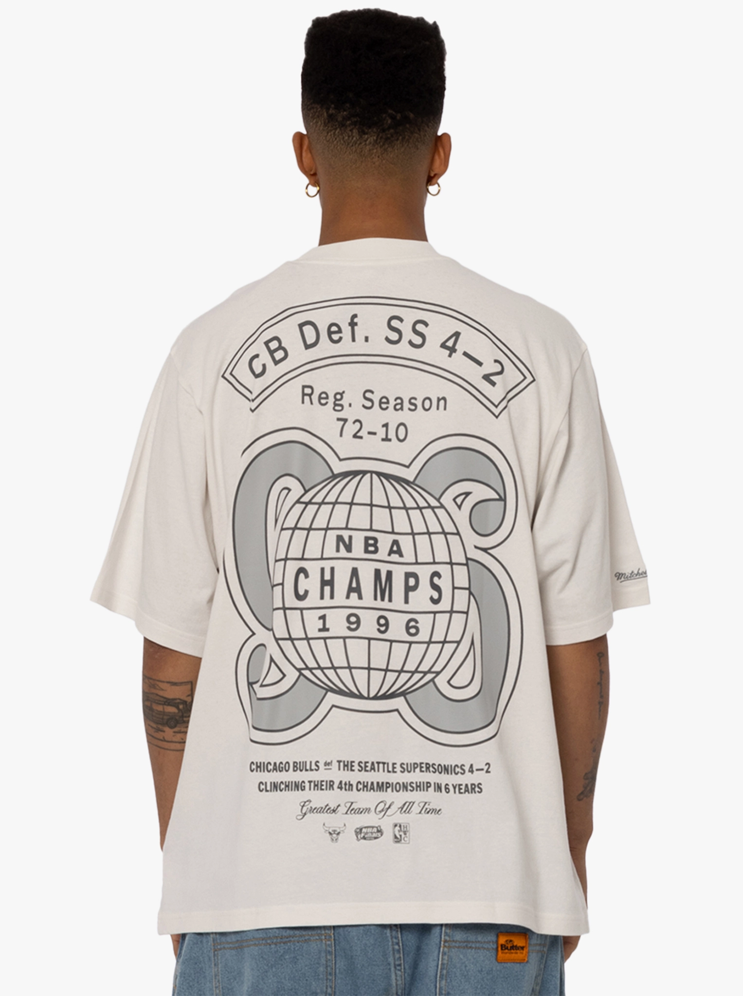 Hiking durability Simple and Relaxed Chicago Bulls 72-10 Tee