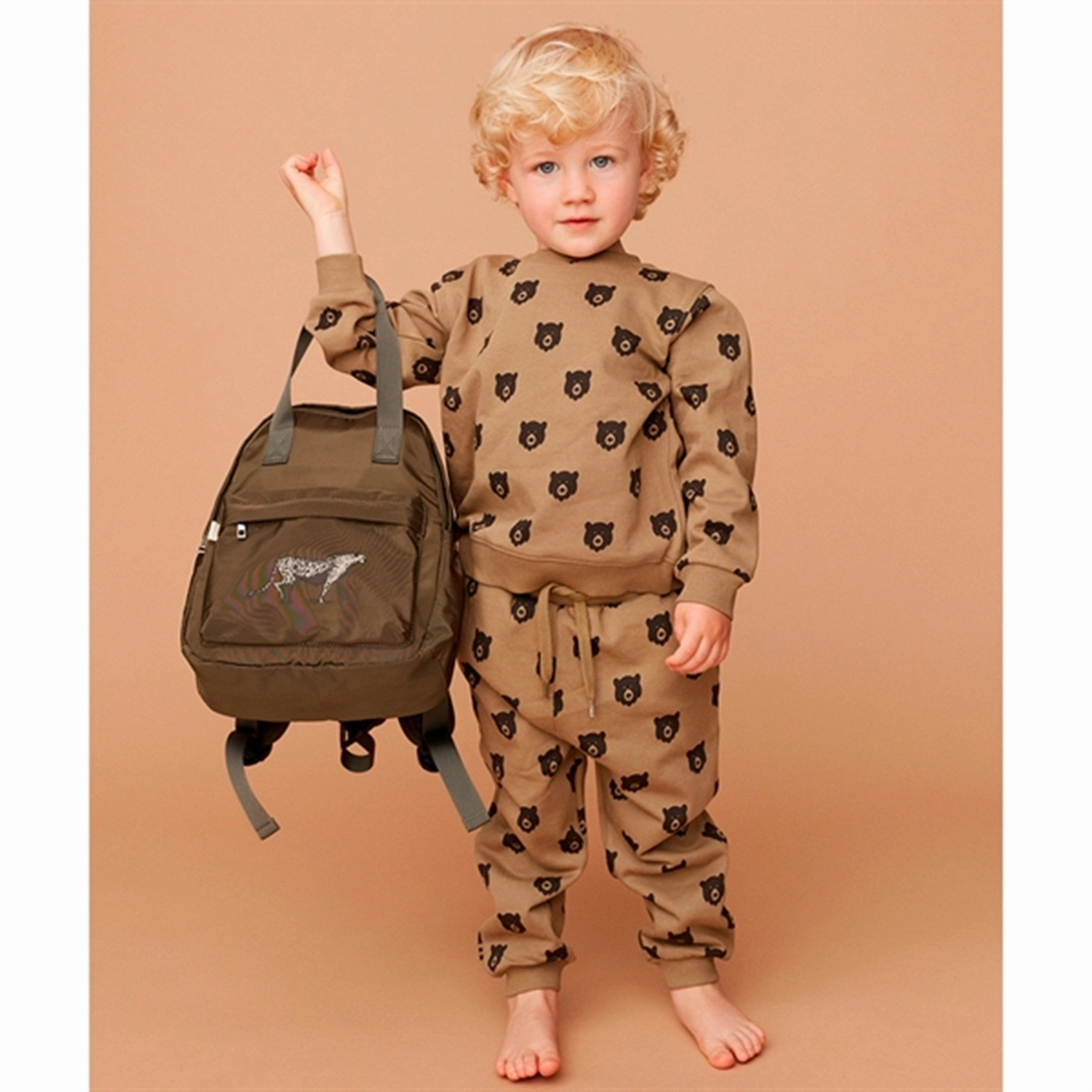 NonSlipInnerGrip trip Sofie Schnoor Army Green Sweatpants