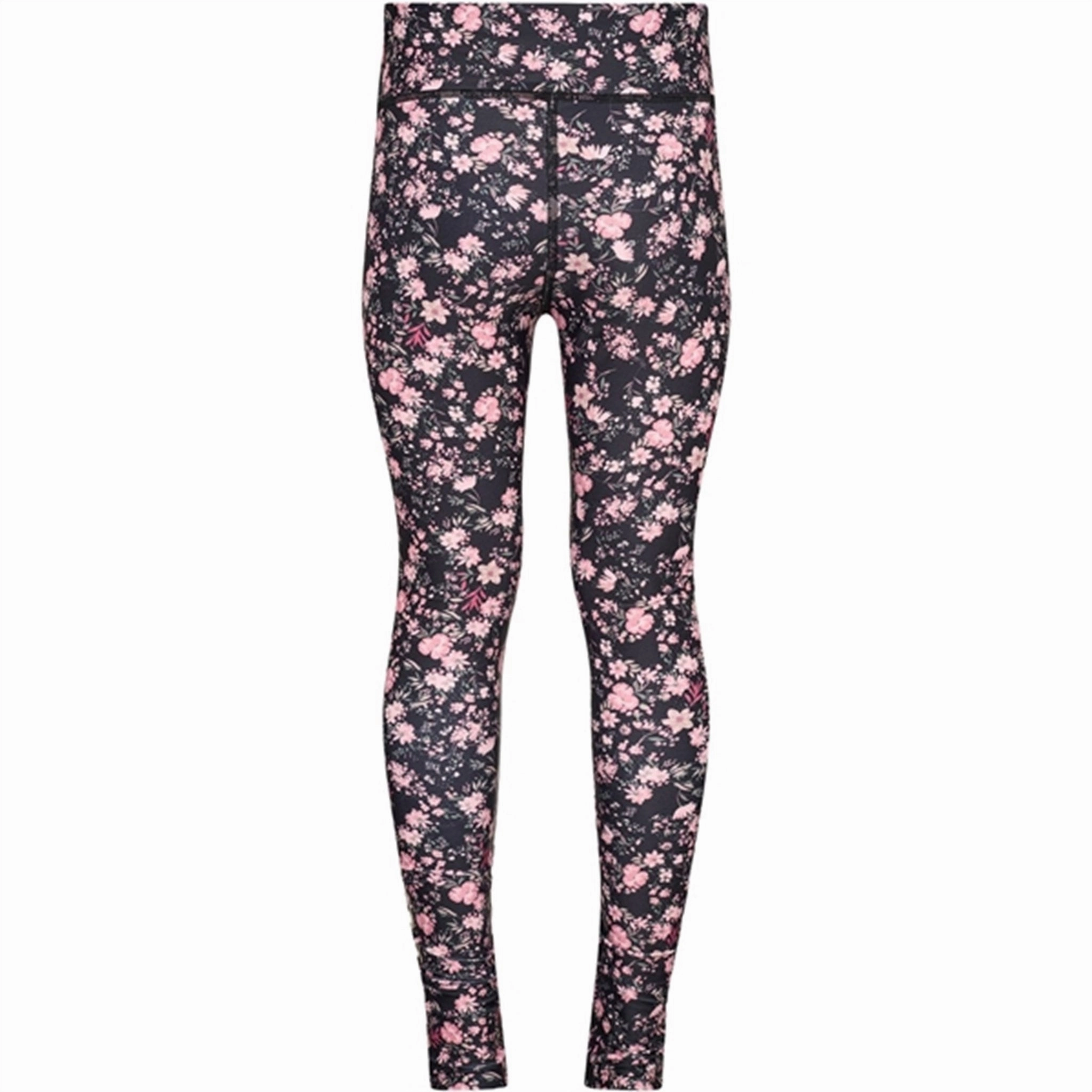 Sofie Schnoor Black Leggings Airflow Vents Petite Size Seamless Design