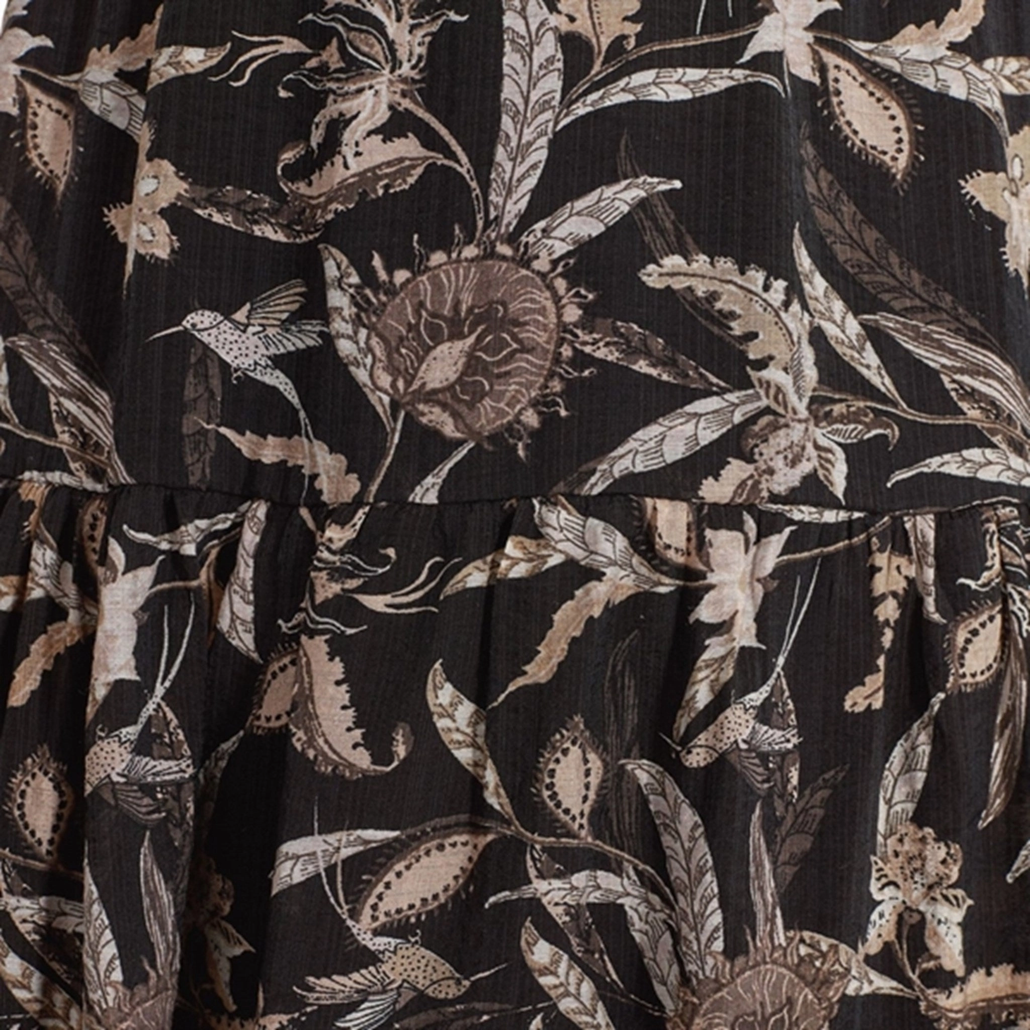 Rolled Hem Contemporary Mood Sofie Schnoor Black Skirt