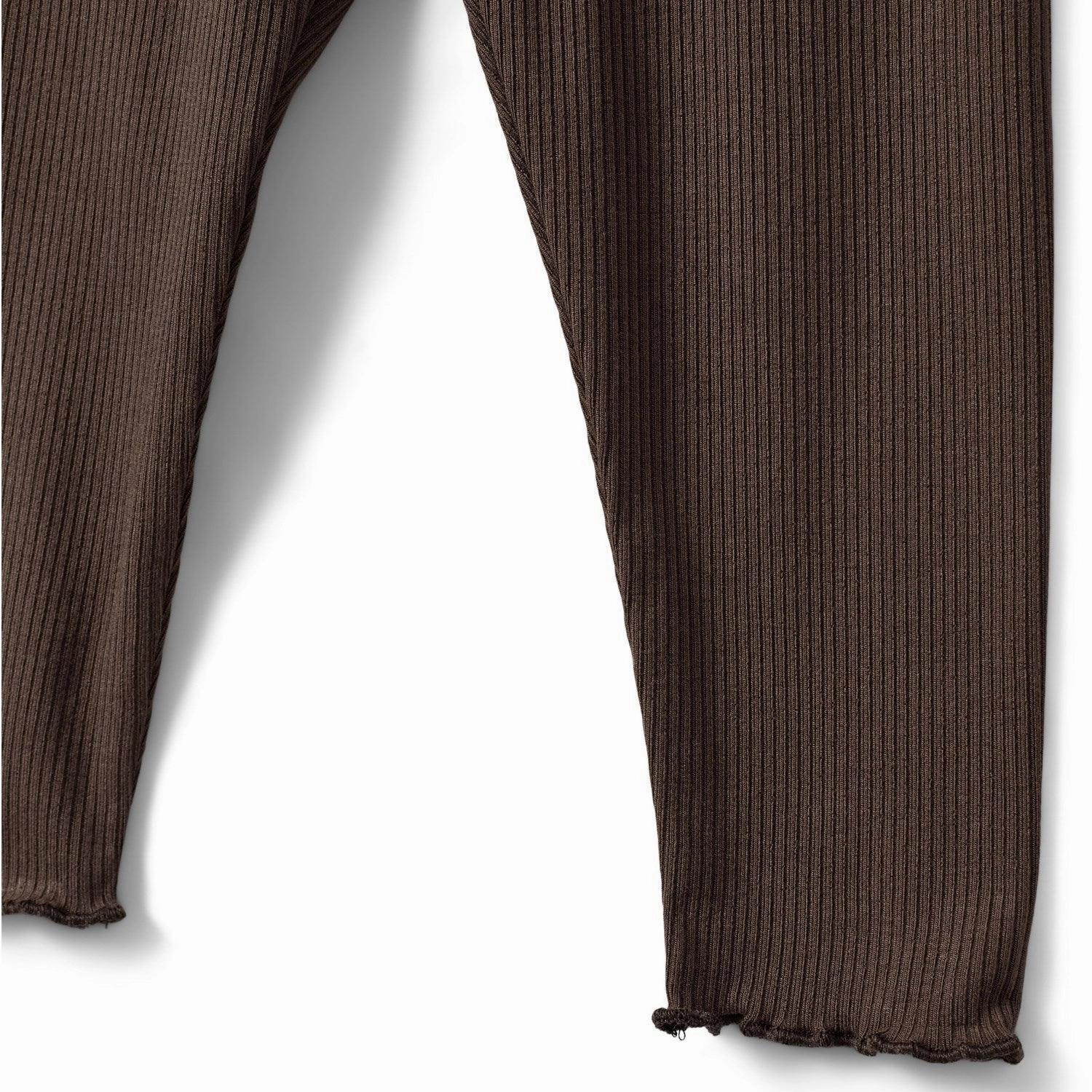Evening Walk Slim Fit Reinforced Seams Sofie Schnoor Chocolate Brown Leggings