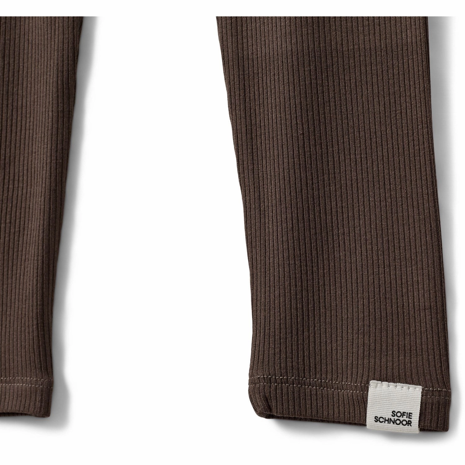 Sofie Schnoor Chocolate Brown Leggings Clean Cut Breathable activewear
