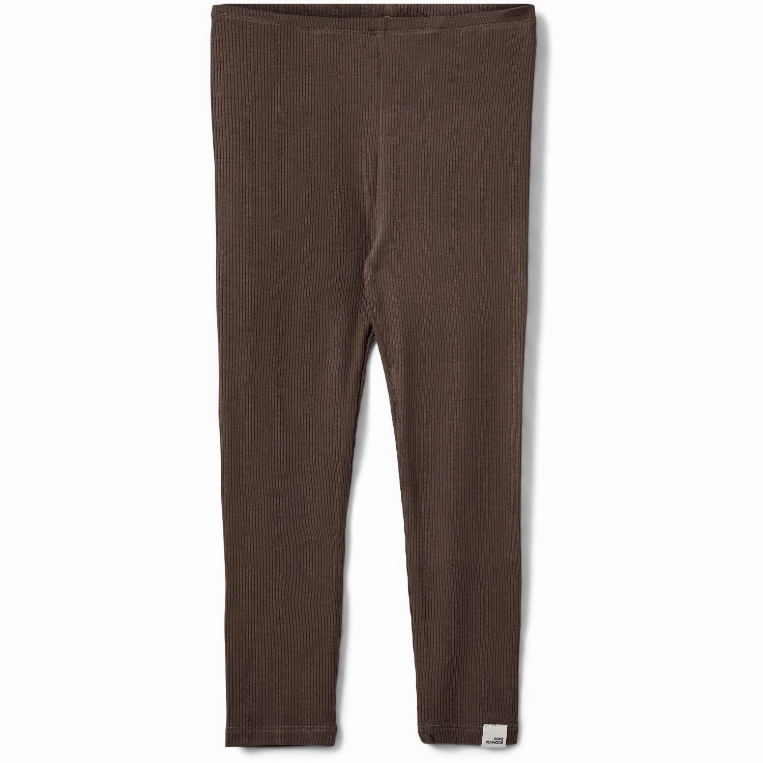 Sofie Schnoor Chocolate Brown Leggings UltraSoft Lining Friction Resistant Zone