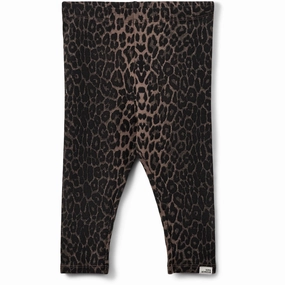 Sofie Schnoor Leopard NalineSB Leggings Dance Studio Extra Soft Casual Day Pro Athlete