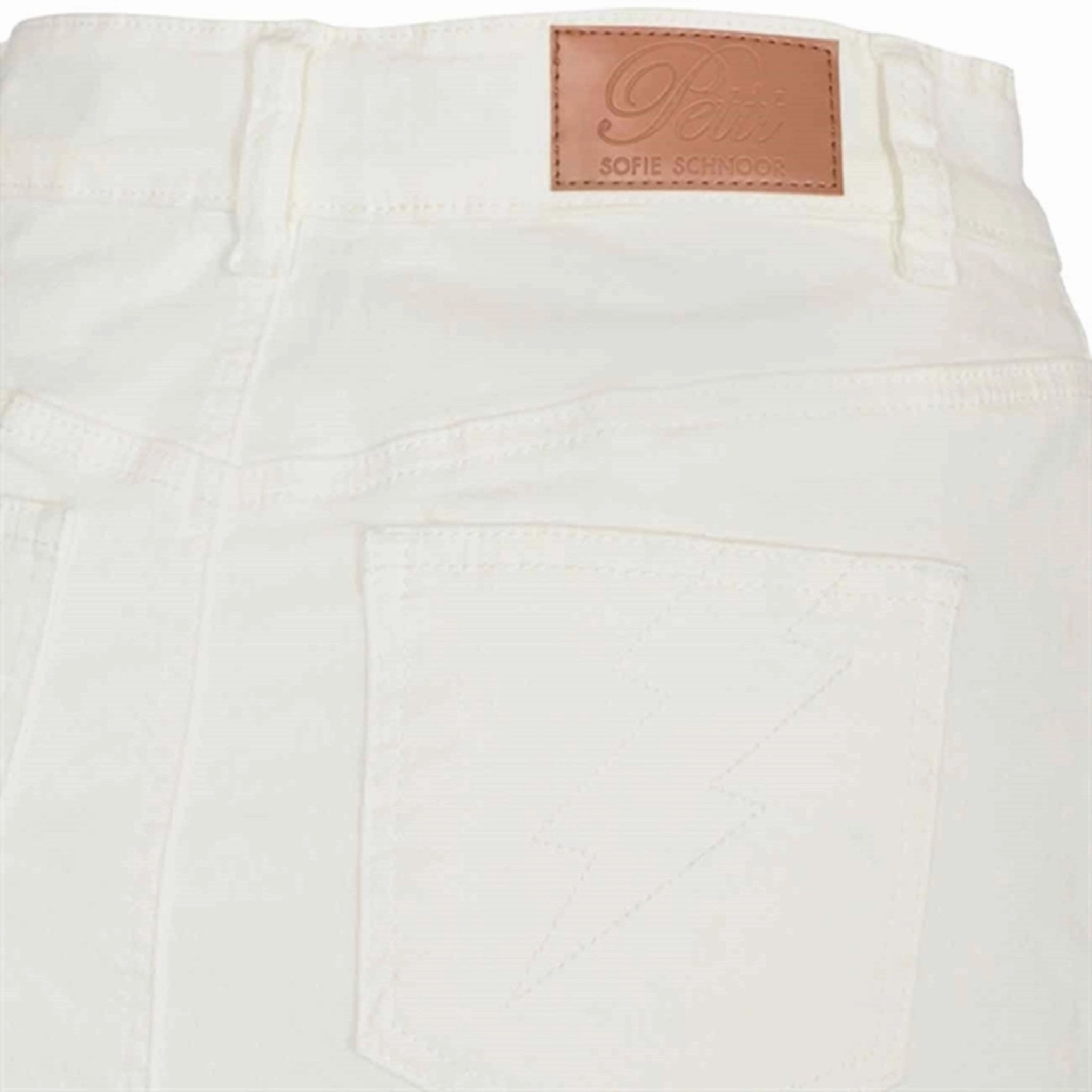 Sofie Schnoor Off White Skirt Neutral Wear Statement Piece