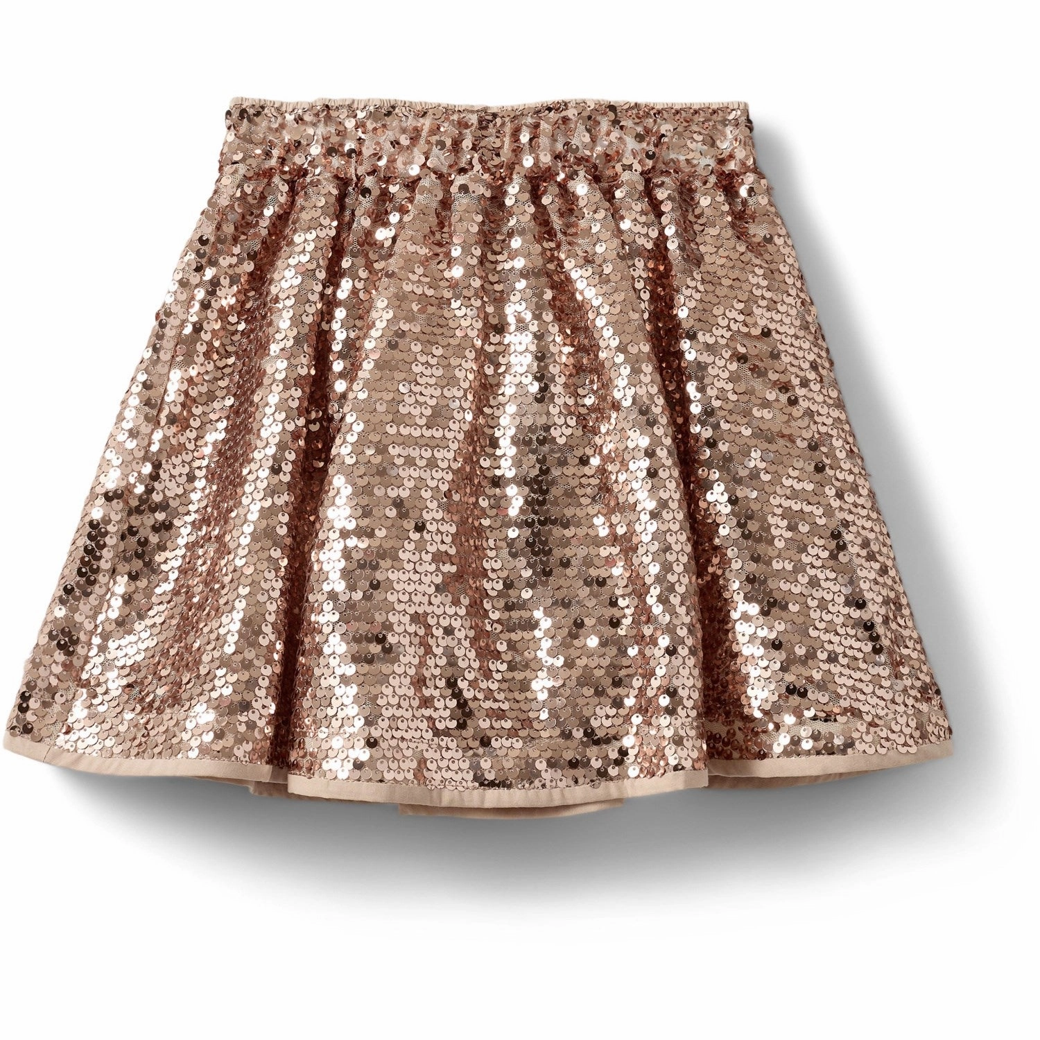 Sofie Schnoor Rose Gold Skirt Chill Mood Stretch Waist
